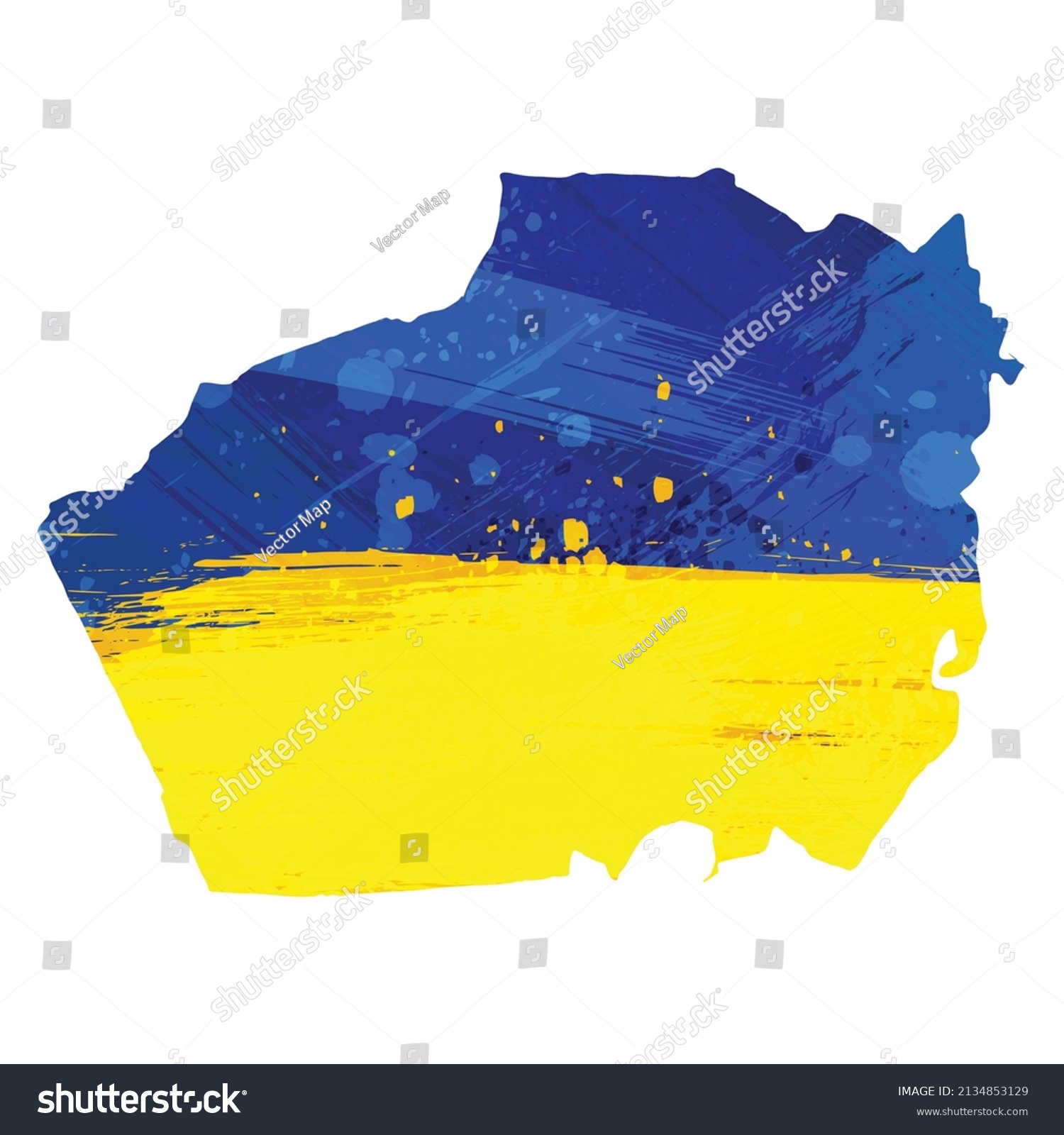 Vector Map Baghdad Isolated Vector Illustration Stock Vector (Royalty ...