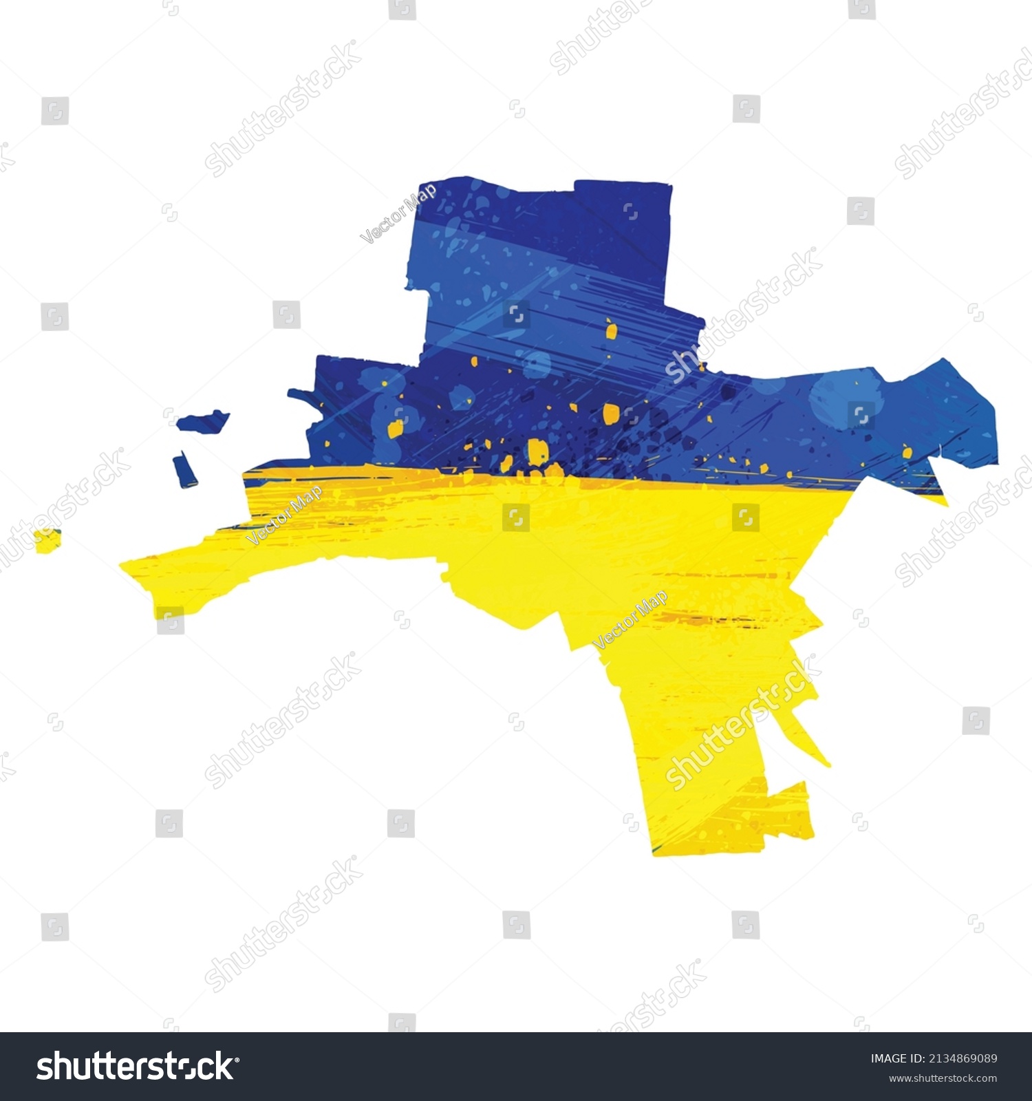 Vector Map Pretoria Isolated Vector Illustration Stock Vector (Royalty ...