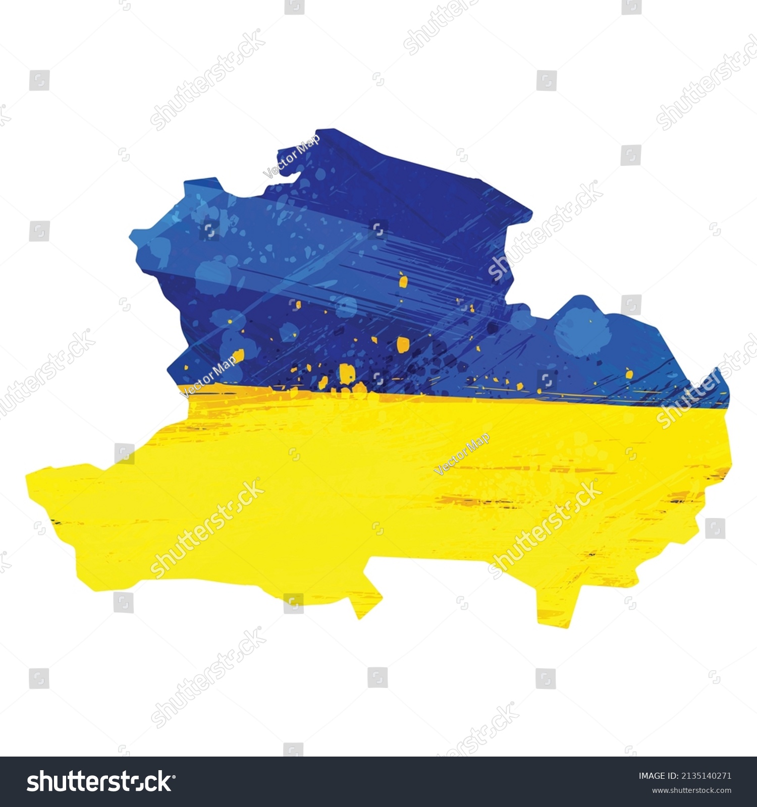 Vector Map Tbilisi Isolated Vector Illustration Stock Vector (Royalty ...