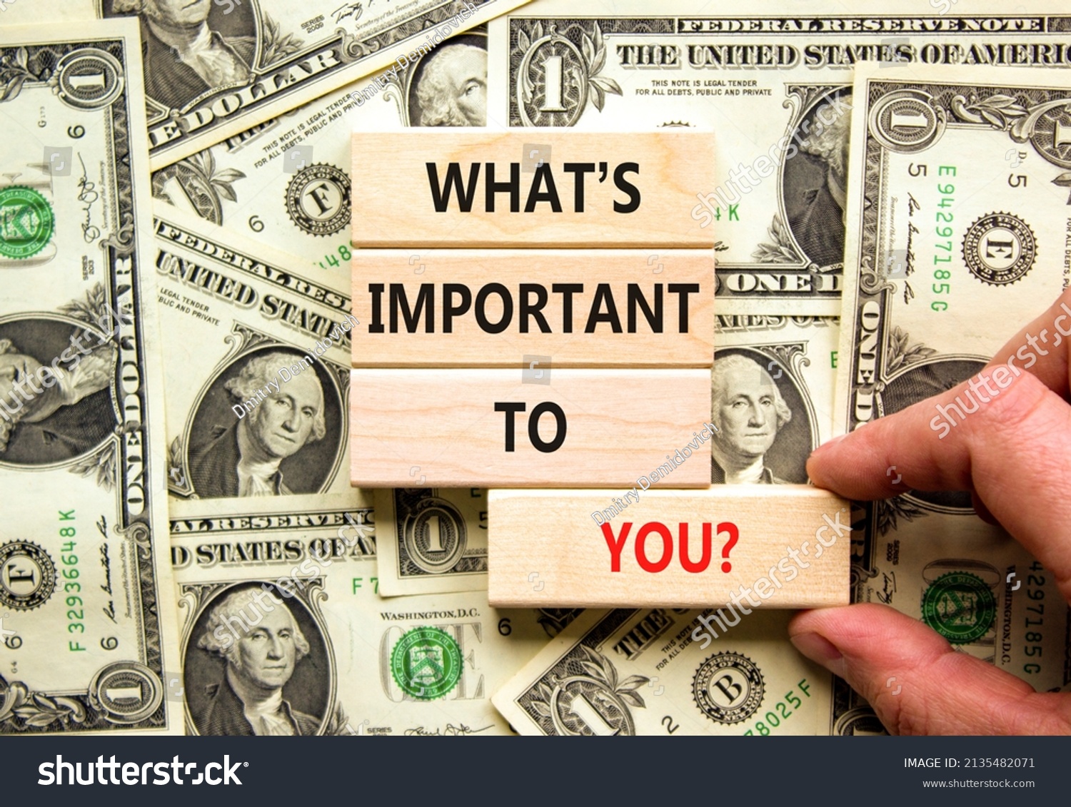 What Important You Symbol Concept Words Stock Photo 2135482071 ...