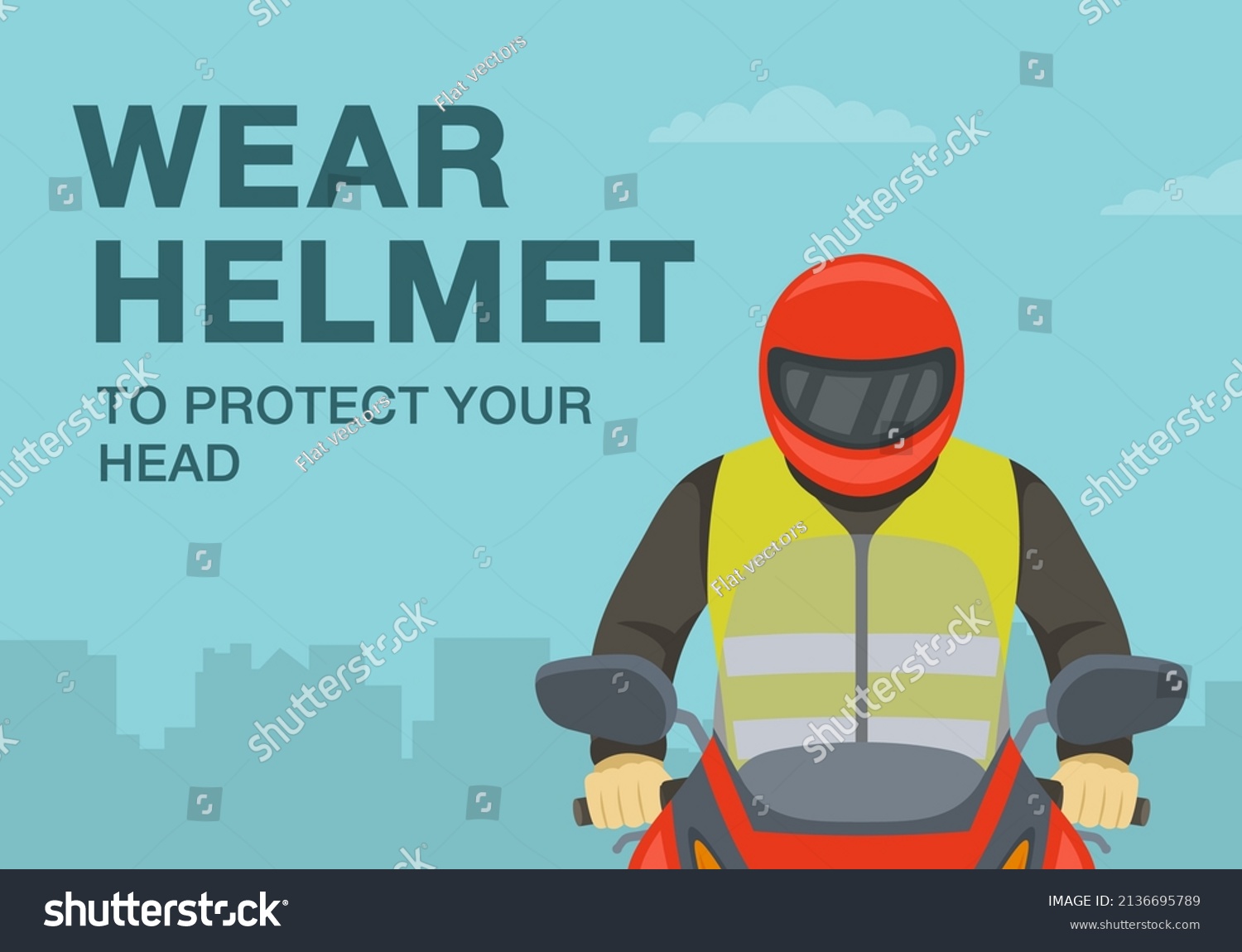 safety-motorcycle-driving-rules-tips-wear-stock-vector-royalty-free