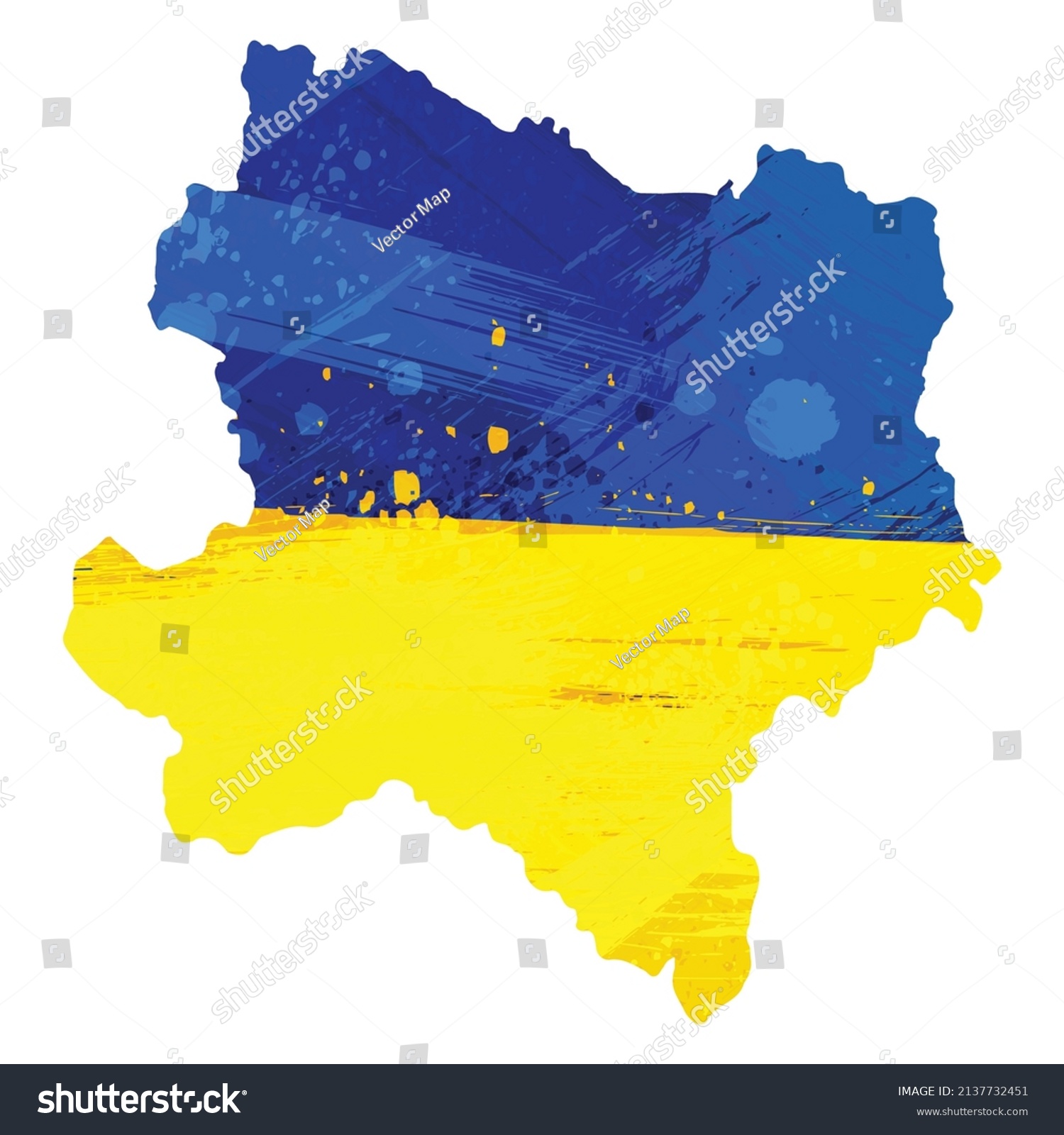 Vector Map Vein Austria Isolated Vector Stock Vector (Royalty Free ...