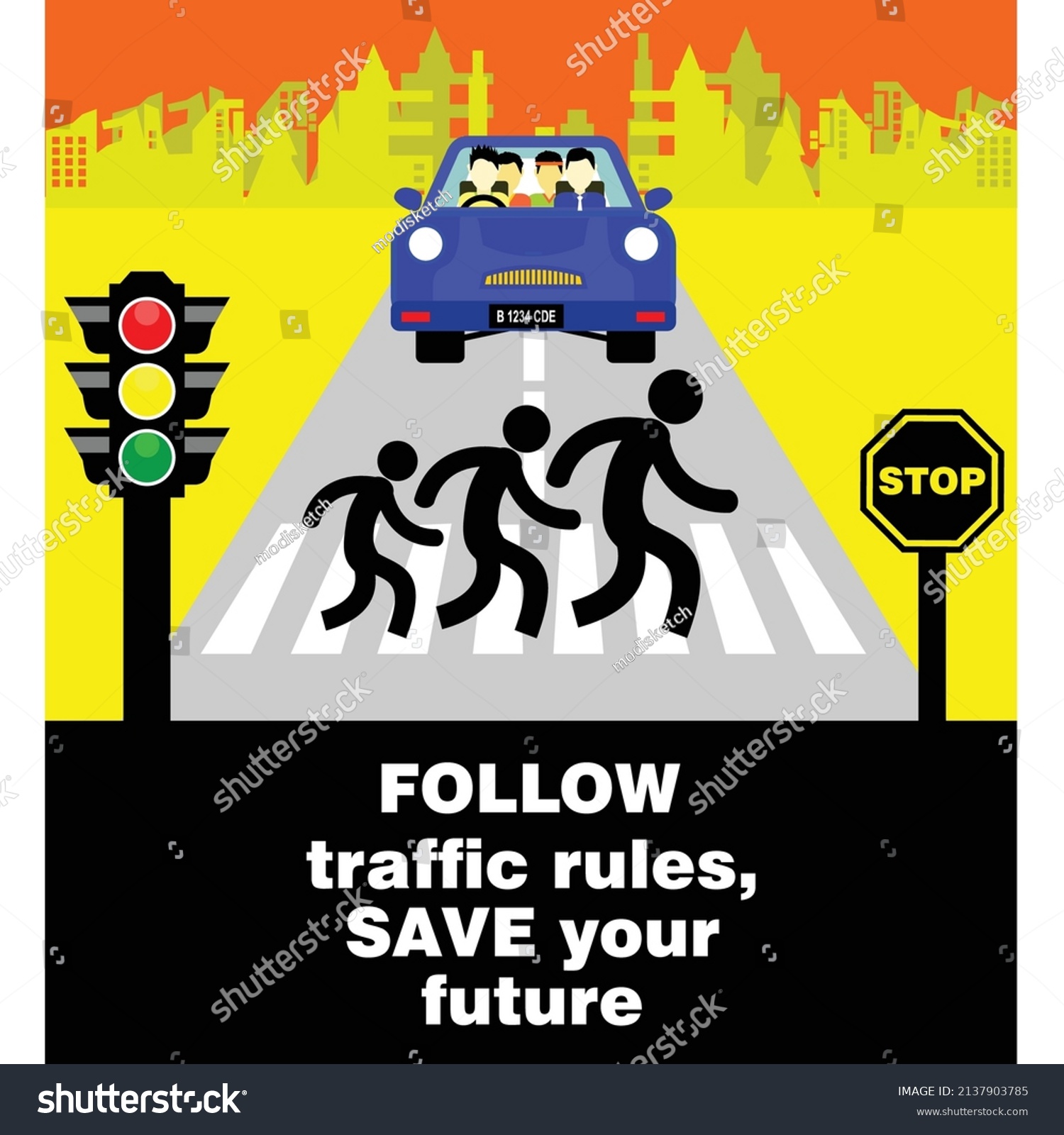 818 Follow The Traffic Rules Images Stock Photos And Vectors Shutterstock