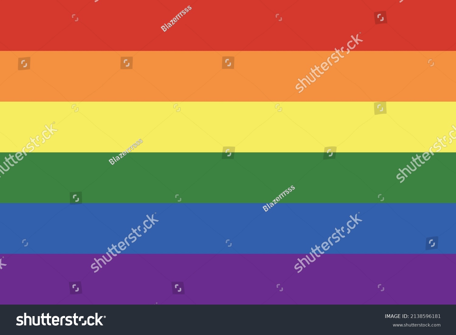 Lgbt Flag Rainbow Colors Stock Vector Royalty Free 2138596181 Shutterstock 2969