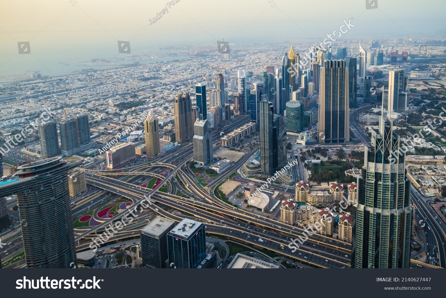 2032020 Dubai Uae Panorama Dubai Skyline Stock Photo 2140627447 ...