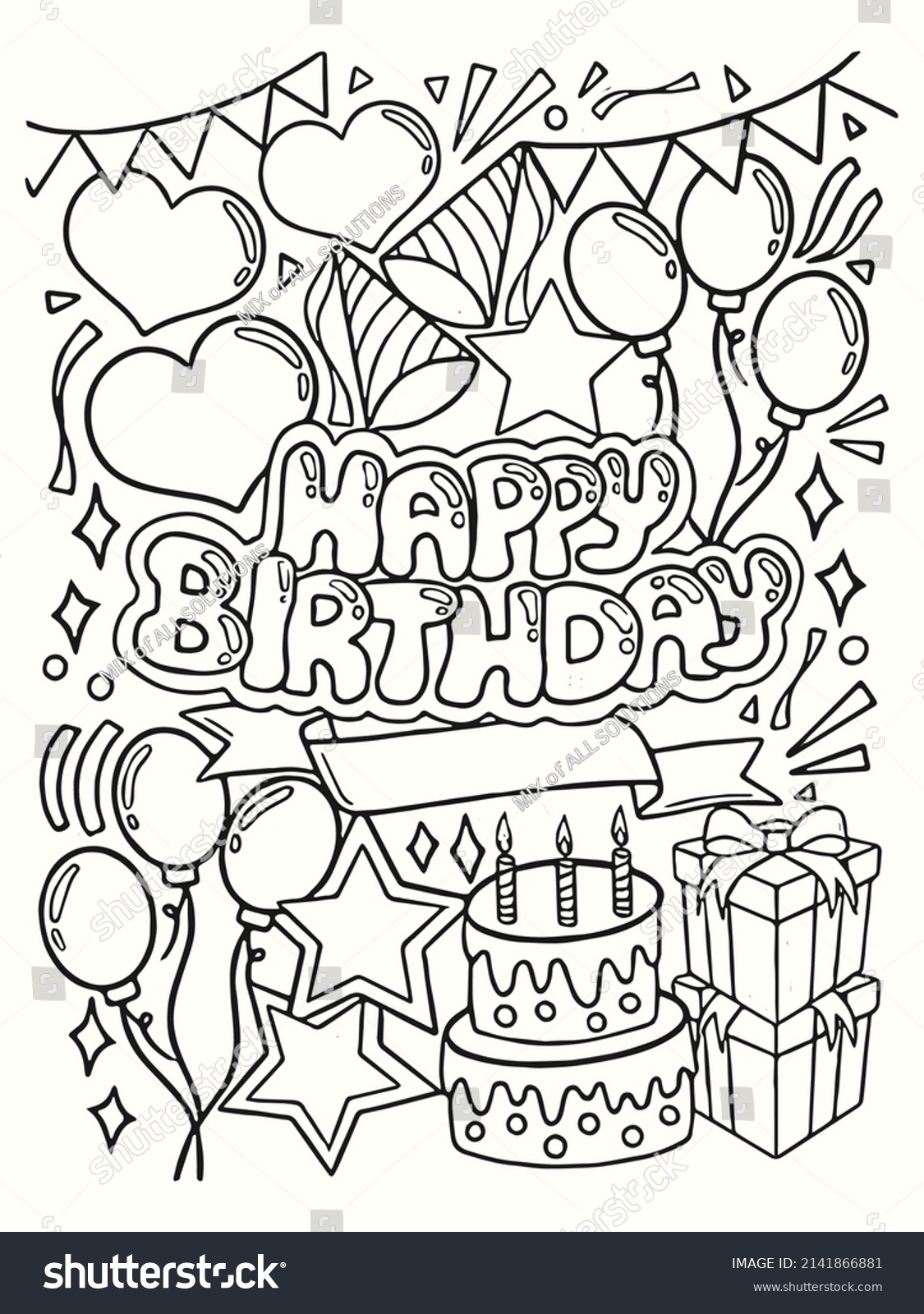 136,862 Happy birthday doodle Images, Stock Photos & Vectors | Shutterstock