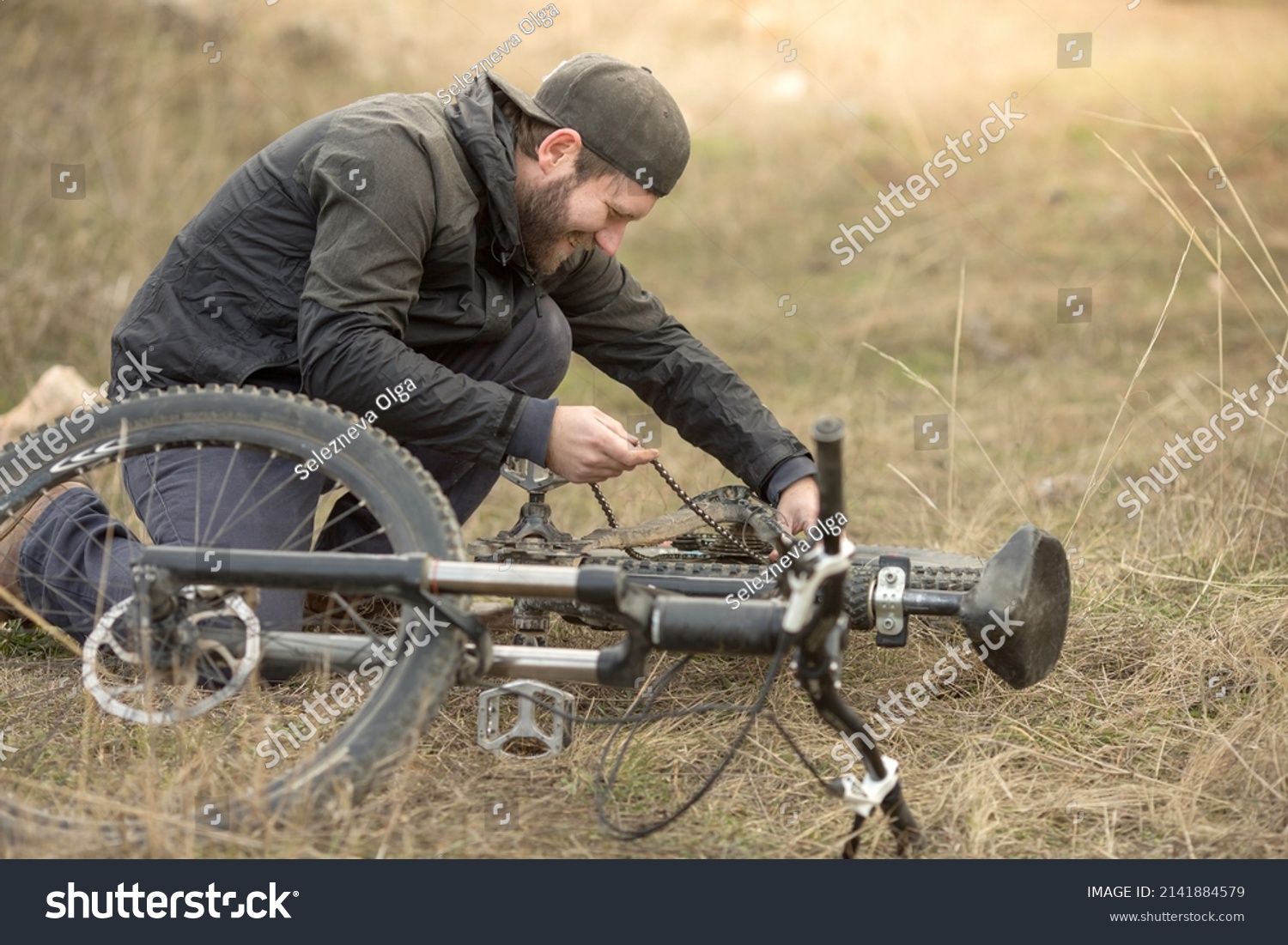 mountain bike sit