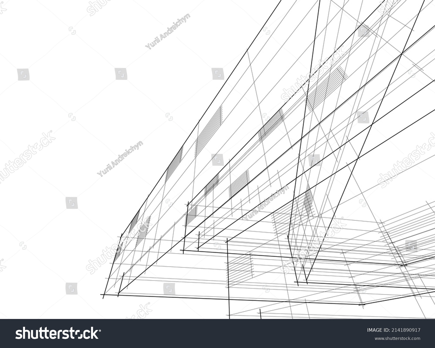 Modern Office Building Vector Illustration Stock Vector (Royalty Free ...