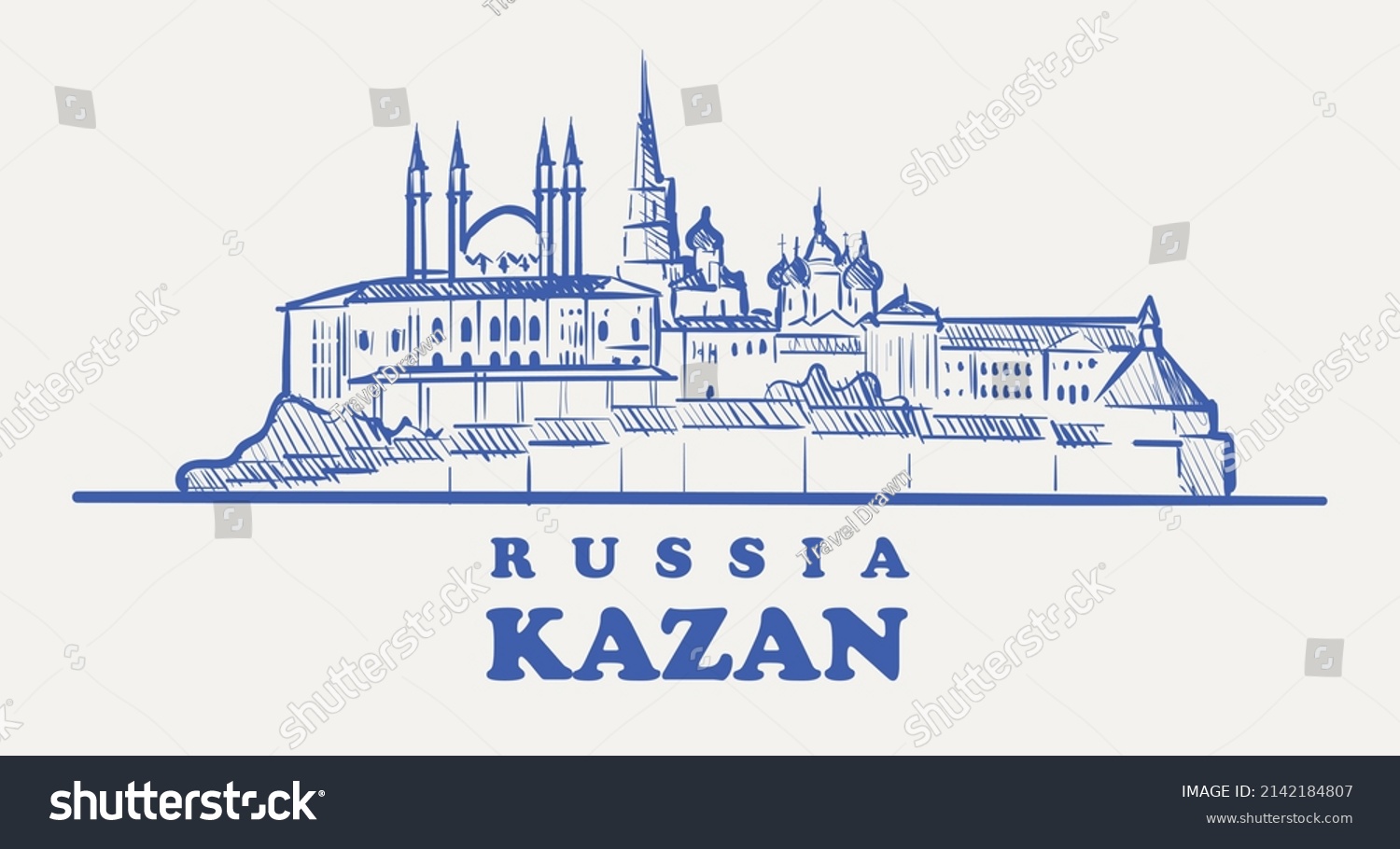 Казанский кремль рисунок для детей