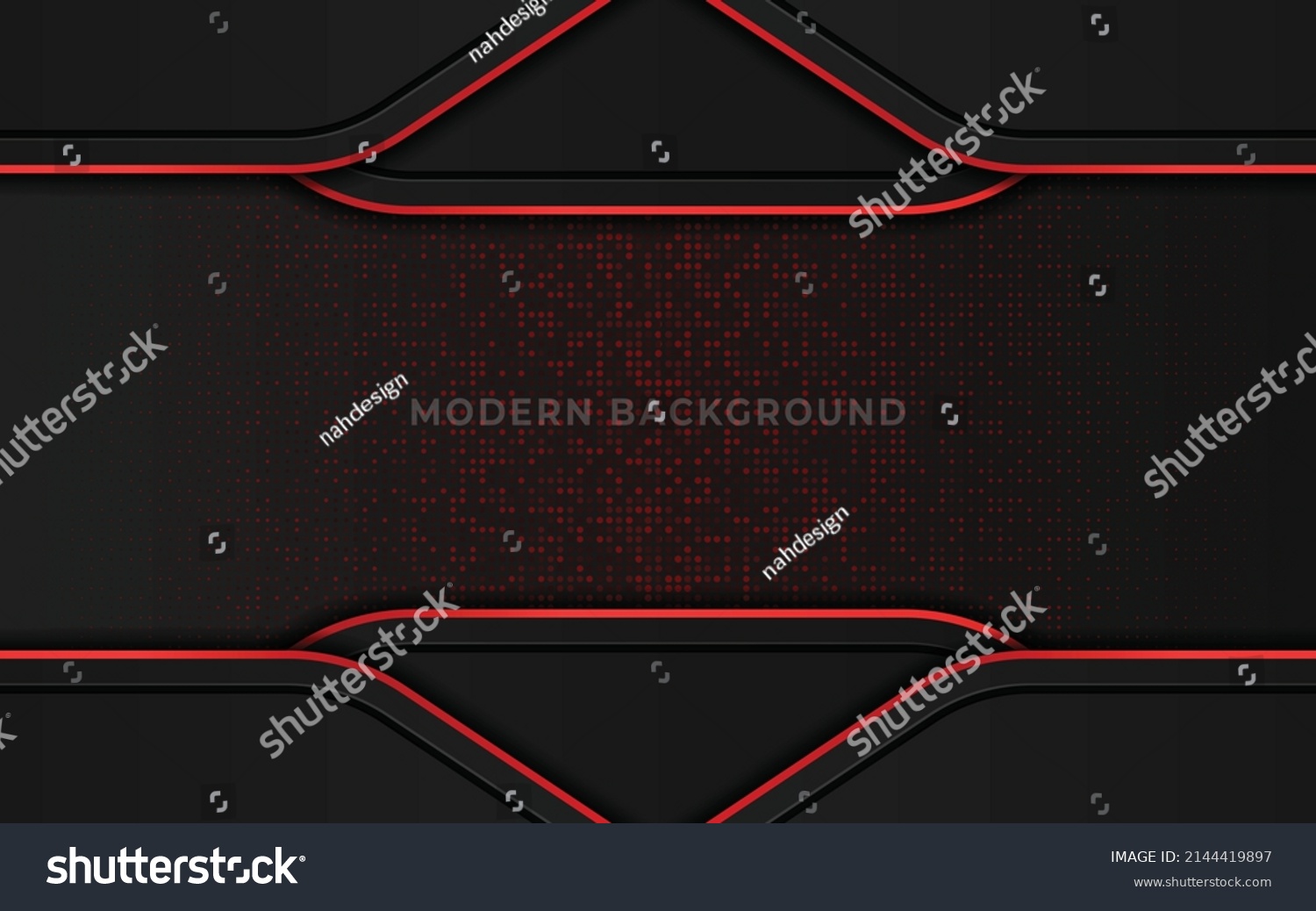 Elegant Dark Luxury Background Red Shiny Stock Vector (Royalty Free ...