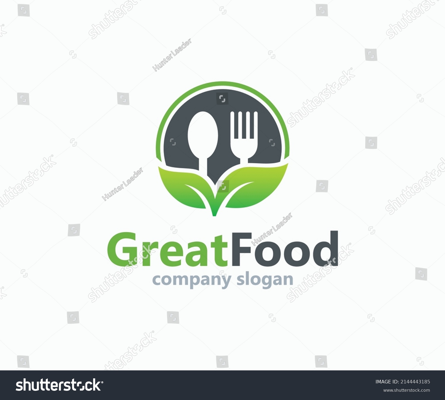 Organic Food Restaurant Logo Organic Food Stock Vector (Royalty Free ...