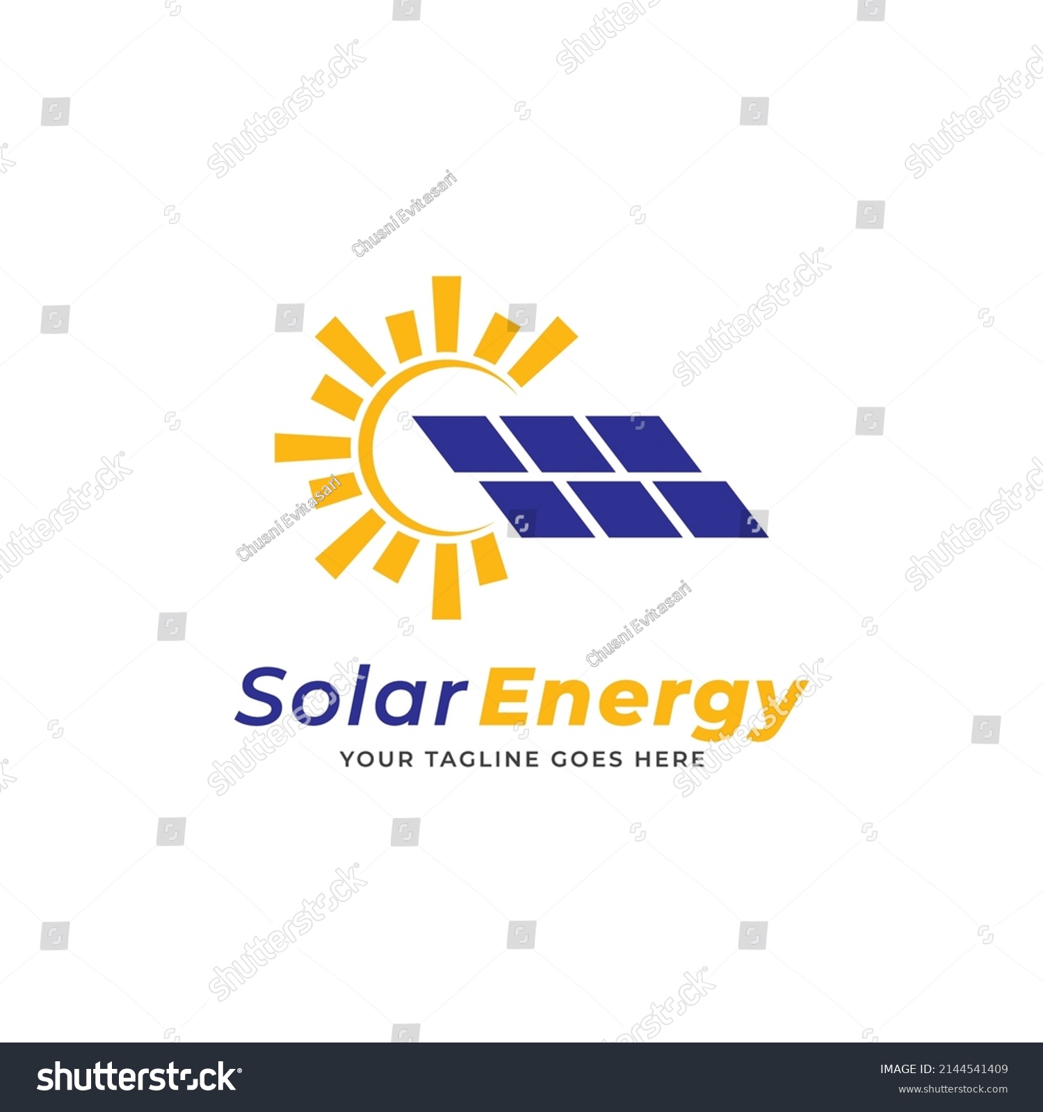 Solar Energy Logo Designs Vector Sun Stock Vector (Royalty Free ...