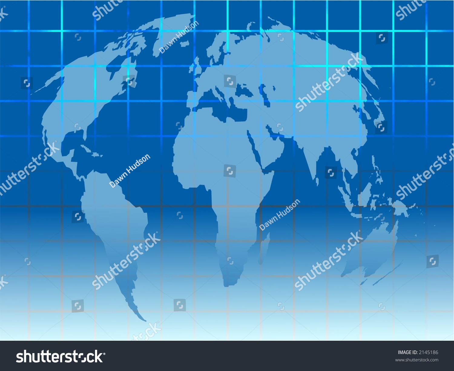 Grid Map Stock Illustration 2145186 | Shutterstock