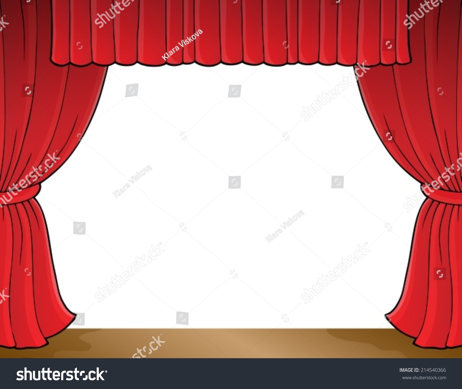 Stage Theme Image 1 Eps10 Vector Stock Vector (Royalty Free) 214540366 ...