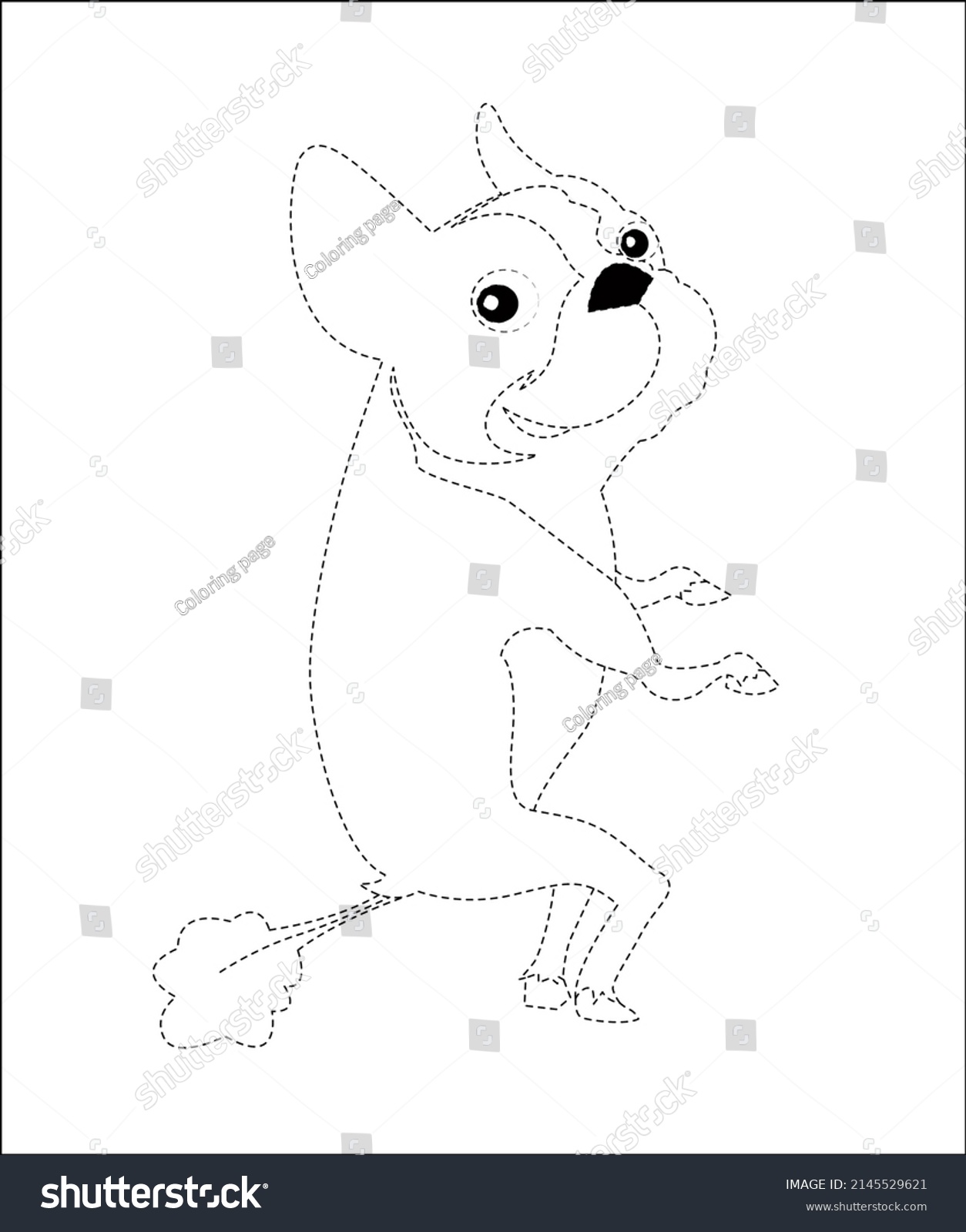 Farting Coloring Page Coloring Book Page Stock Vector (Royalty Free ...