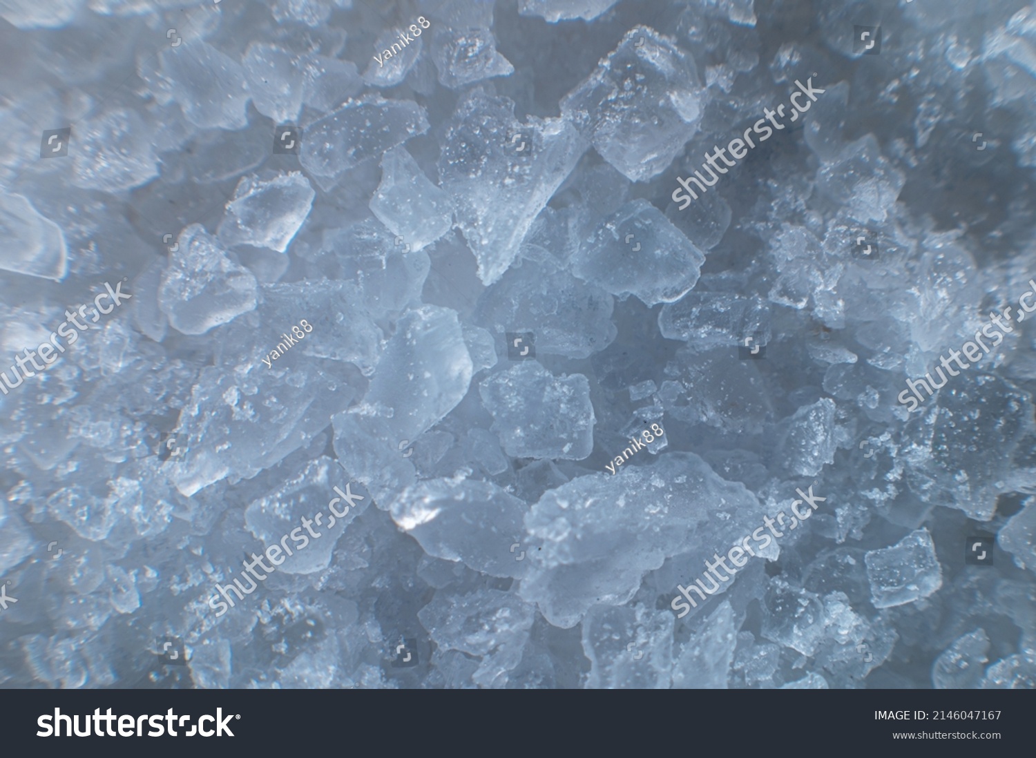 Coarse White Iodized Salt Detailed Background Stock Photo 2146047167 ...