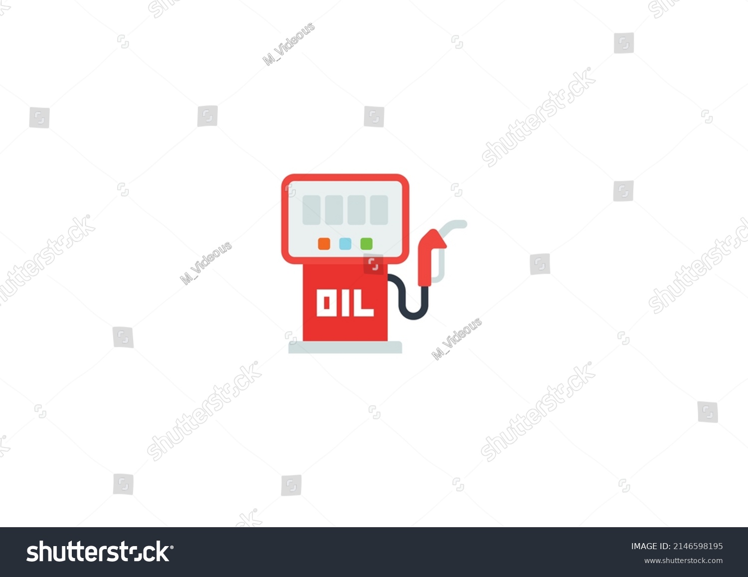 Fuel Pump Vector Isolated Emoticon Fuel Stock Vector (Royalty Free ...