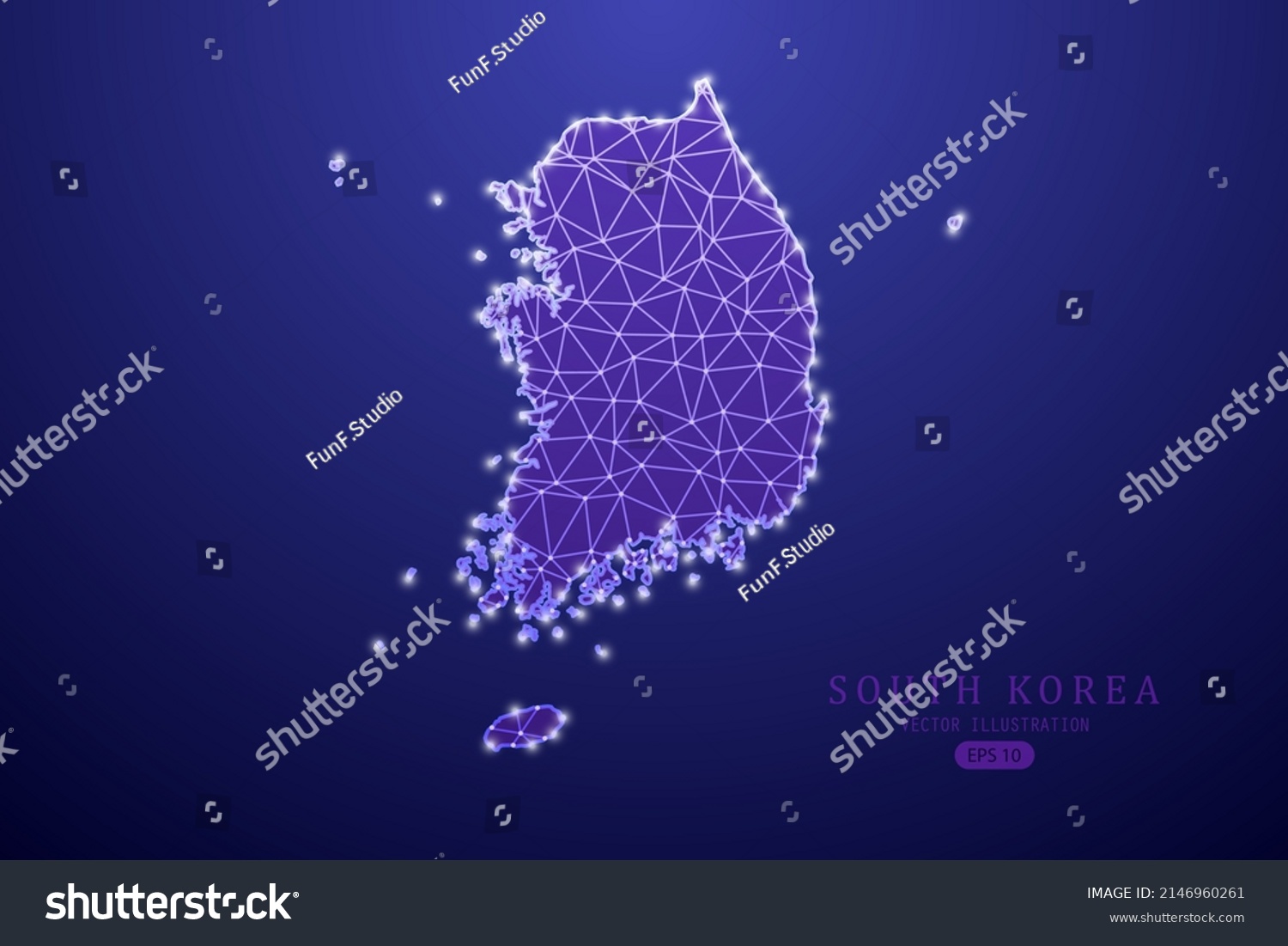South Korea Map World Map International Stock Vector Royalty Free Stock Vector South Korea Map World Map International Vector Template With Purple Mash Line Point Scales And 2146960261