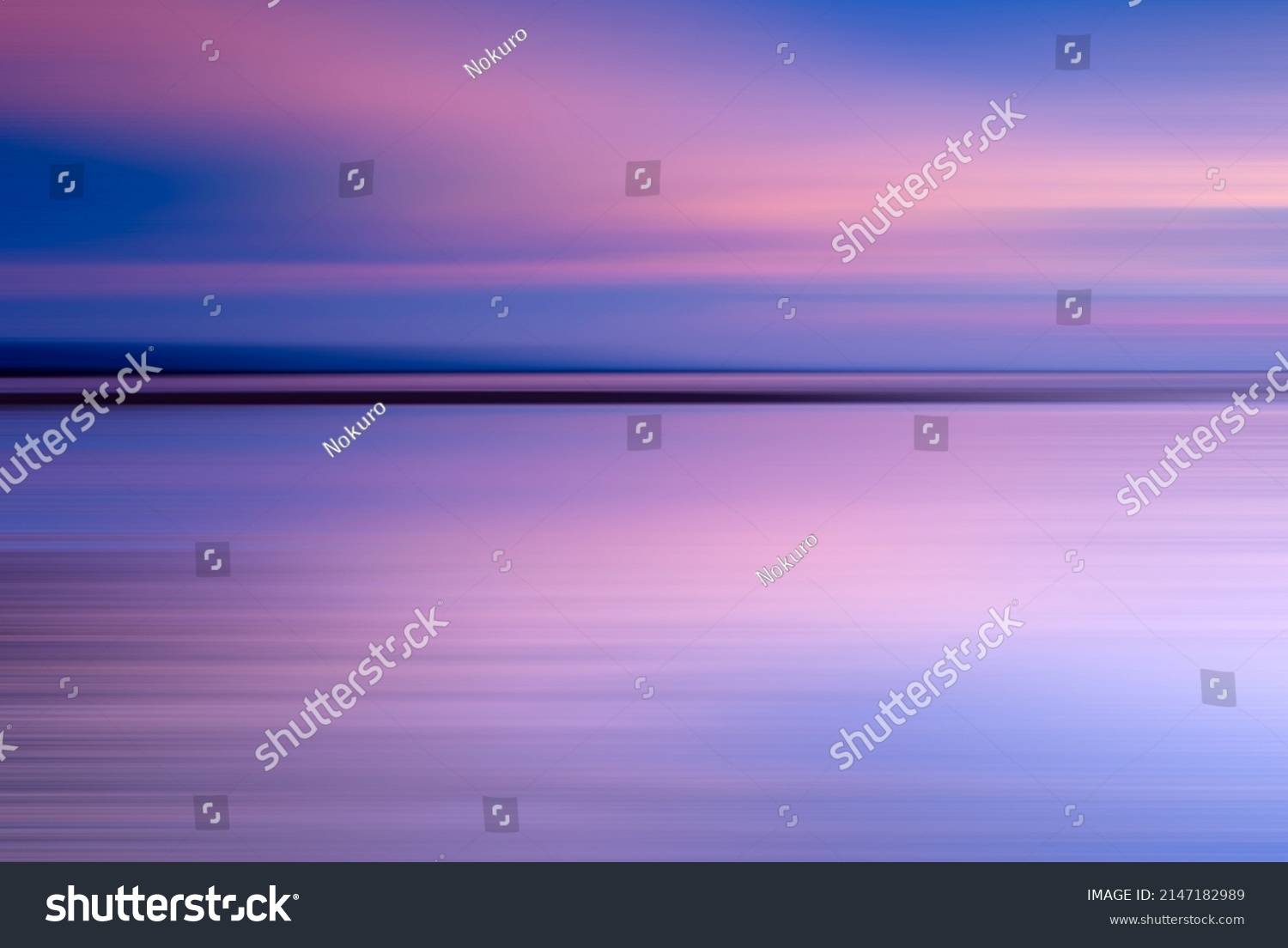 Magenta Sunset Background Motion Blur Stock Photo 2147182989 