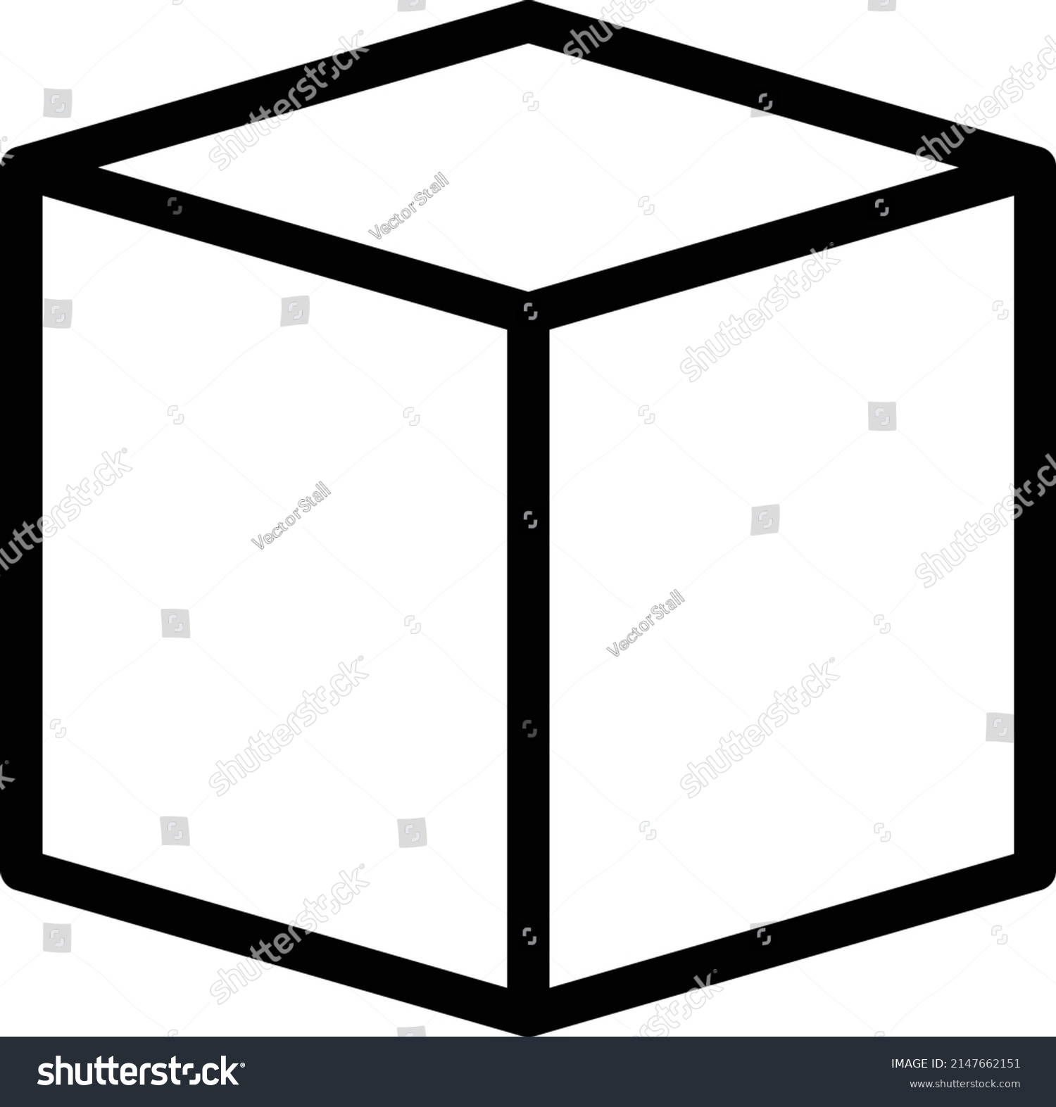 Box Vector Illustration On Transparent Background Stock Vector (Royalty ...