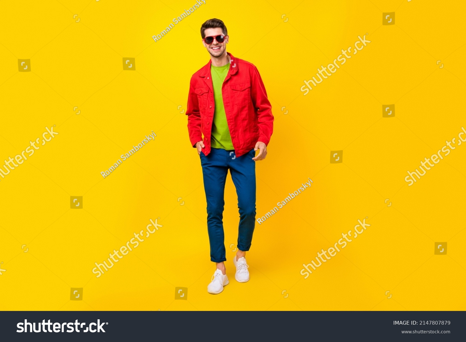 Full Length Body Size View Attractive Stock Photo 2147807879 | Shutterstock