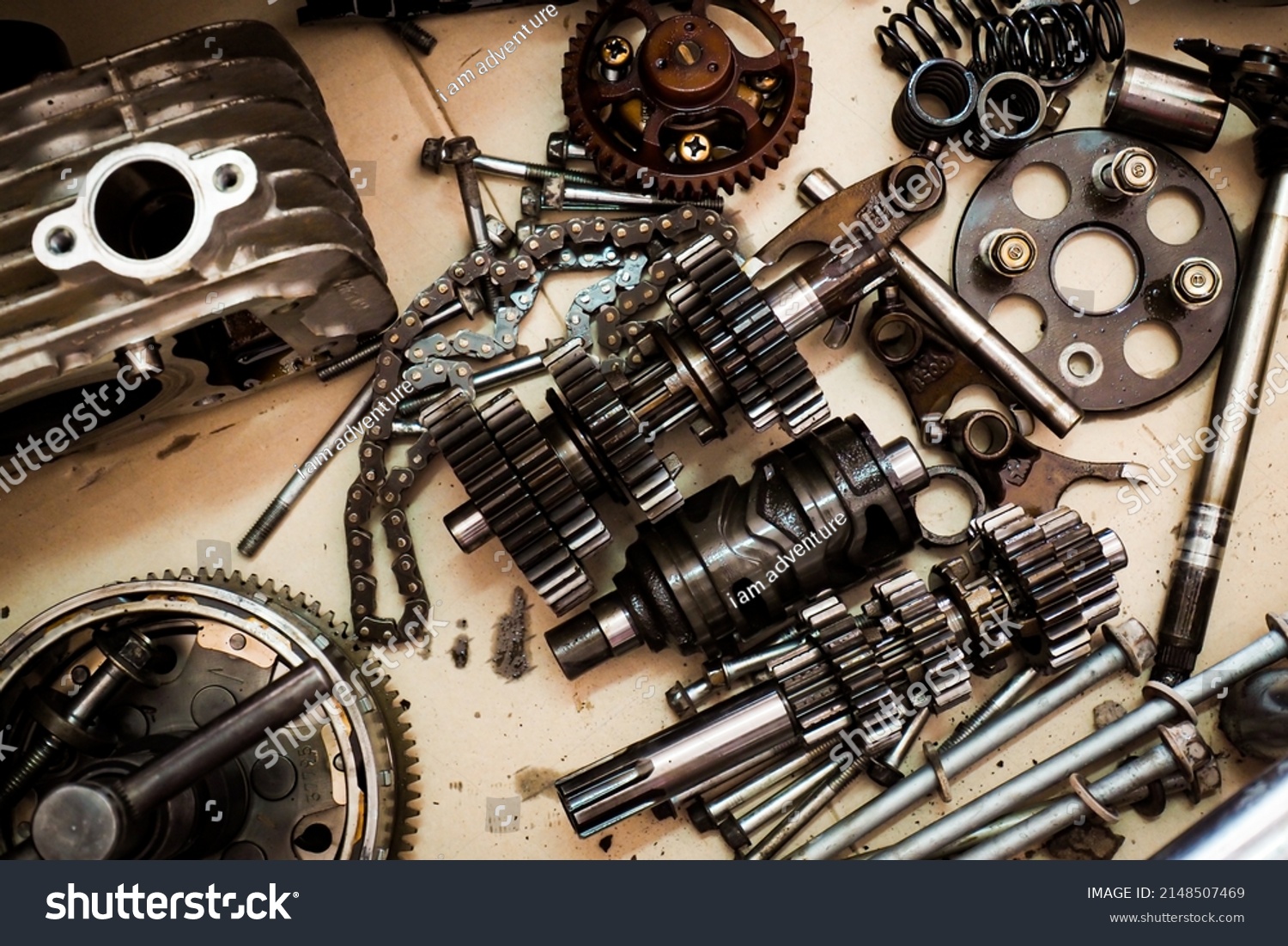 motorbike engine repair