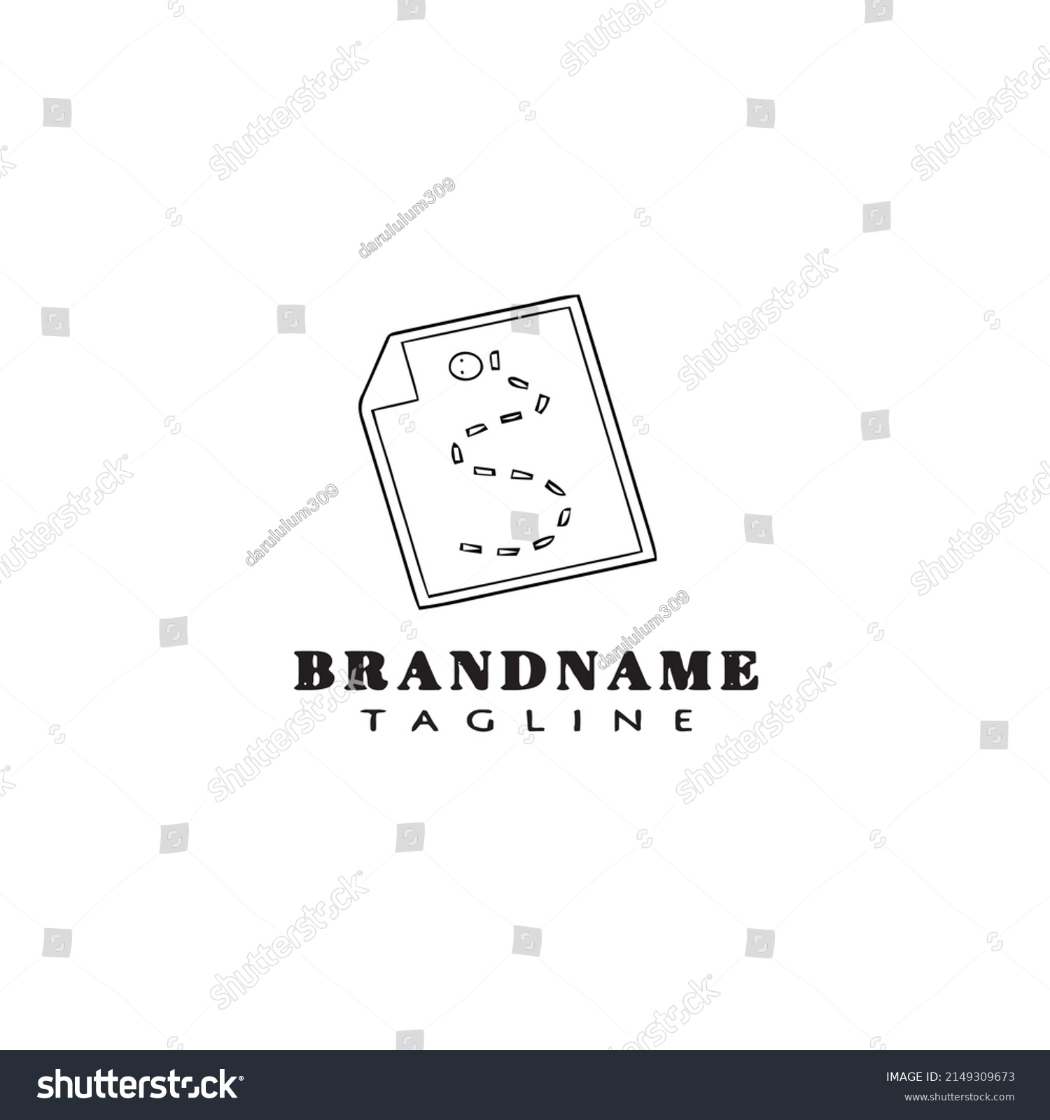 Maps Paper Logo Icon Design Template Stock Vector (Royalty Free ...