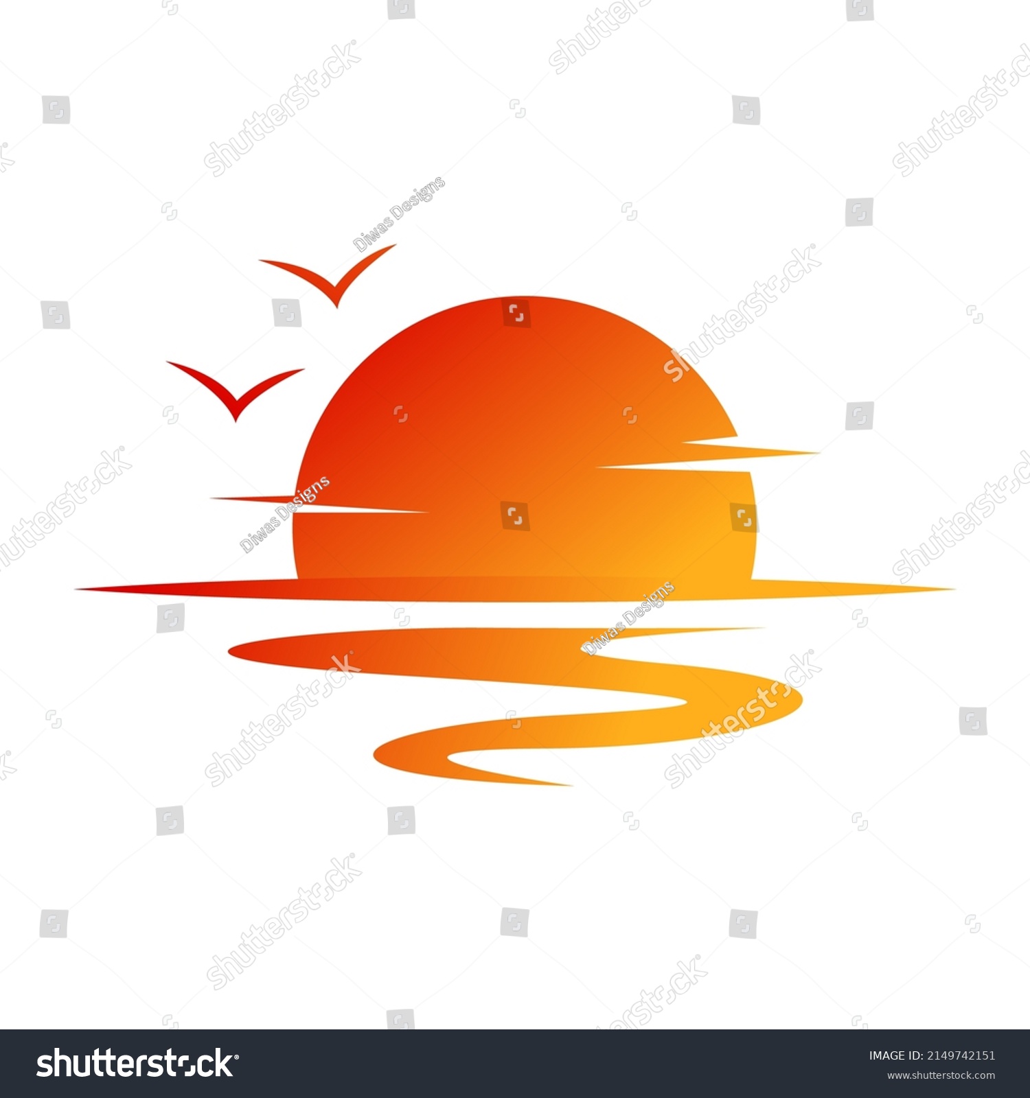 Sunset Clip Art Gallery