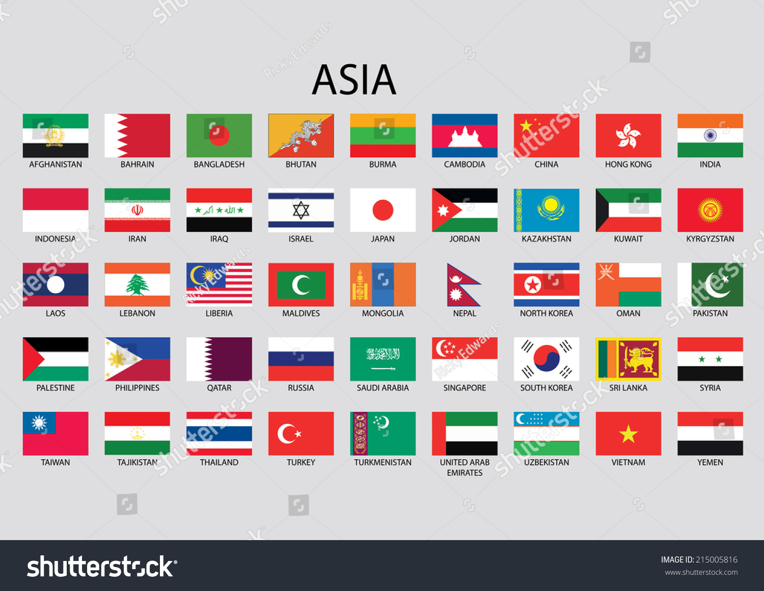 Флаг Азии и Европы