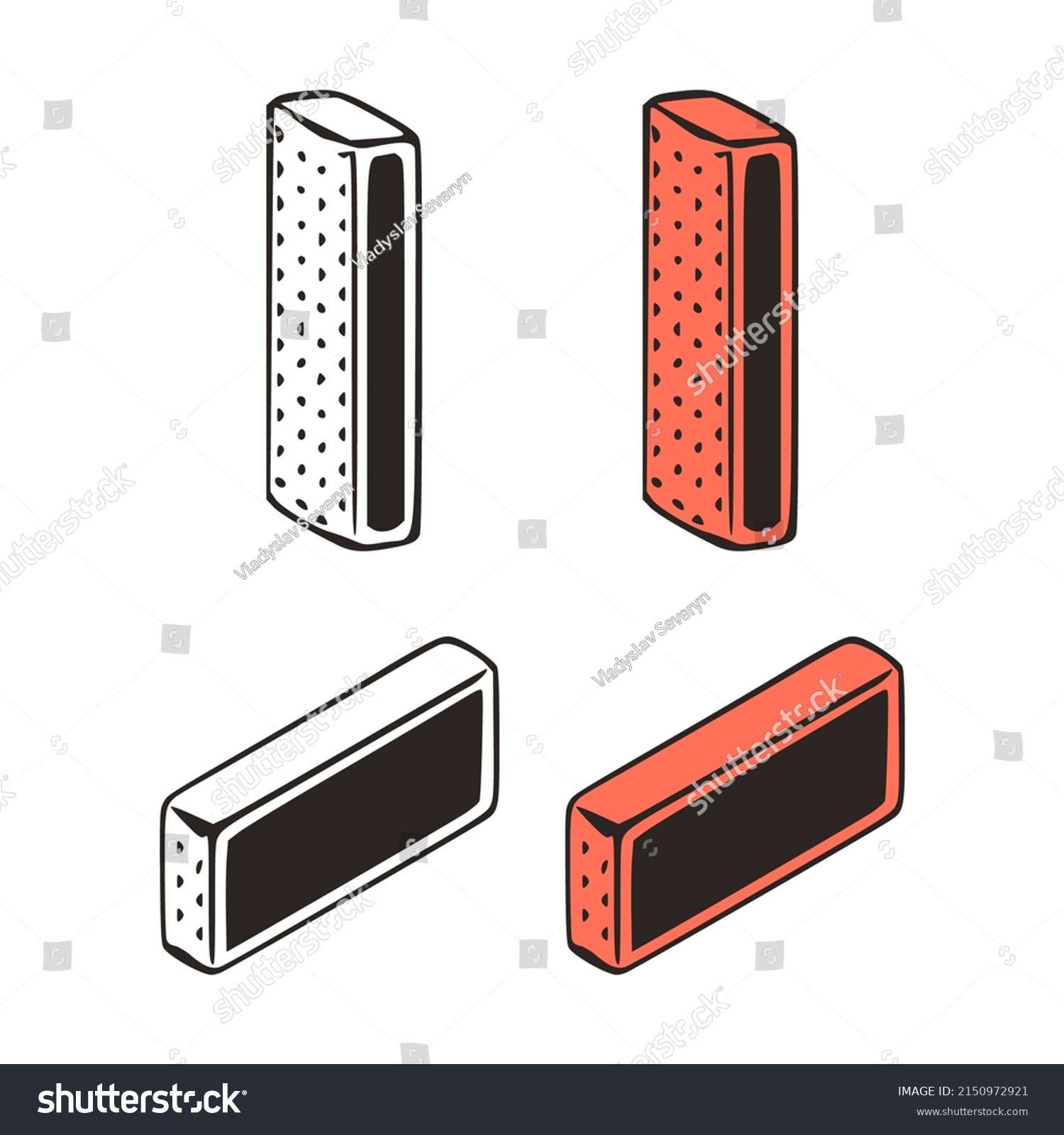 Isometric Letter Doodle Vector Illustration On Stock Vector (Royalty ...