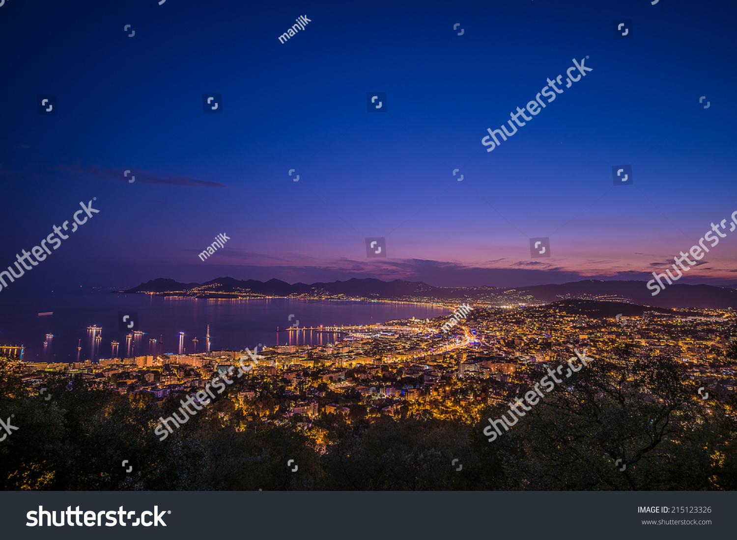 Citylight Cannes Stock Photo 215123326 | Shutterstock