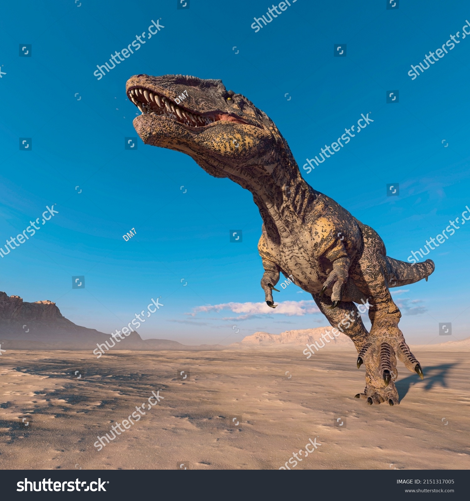 Giganotosaurus Walking On Sunset Desert 3d Stock Illustration 2151317005 Shutterstock 6284