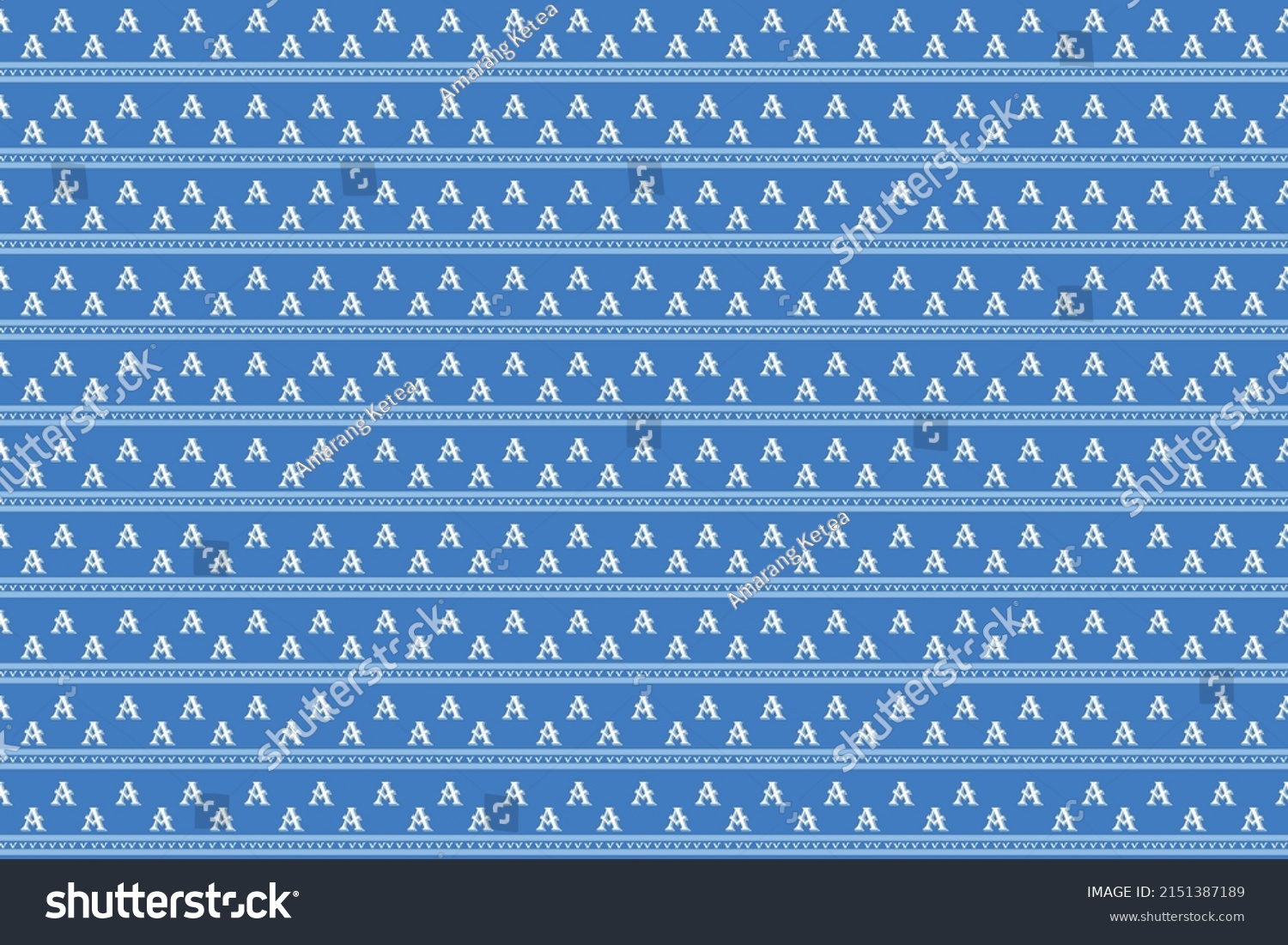 Alphabet Seamless Pattern Fabric Designbackgroundwallpaper Stock Vector