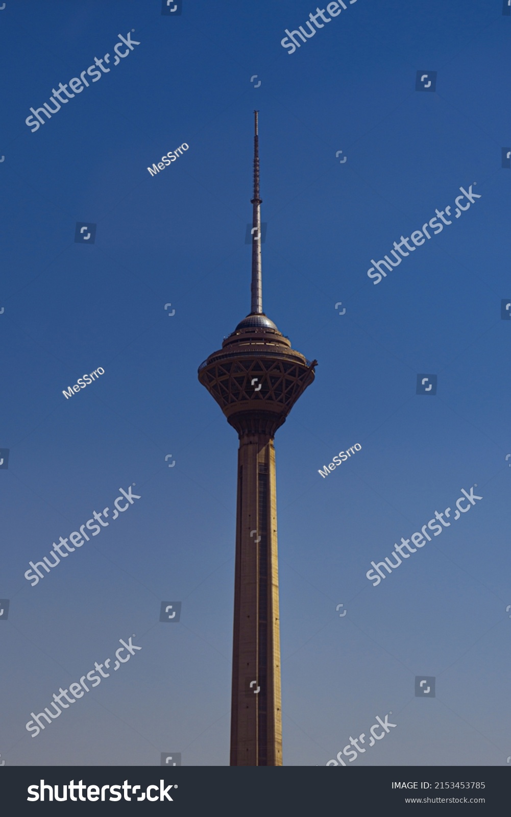 Photo Milad Tower Based Tehran Iran Stock Photo 2153453785 