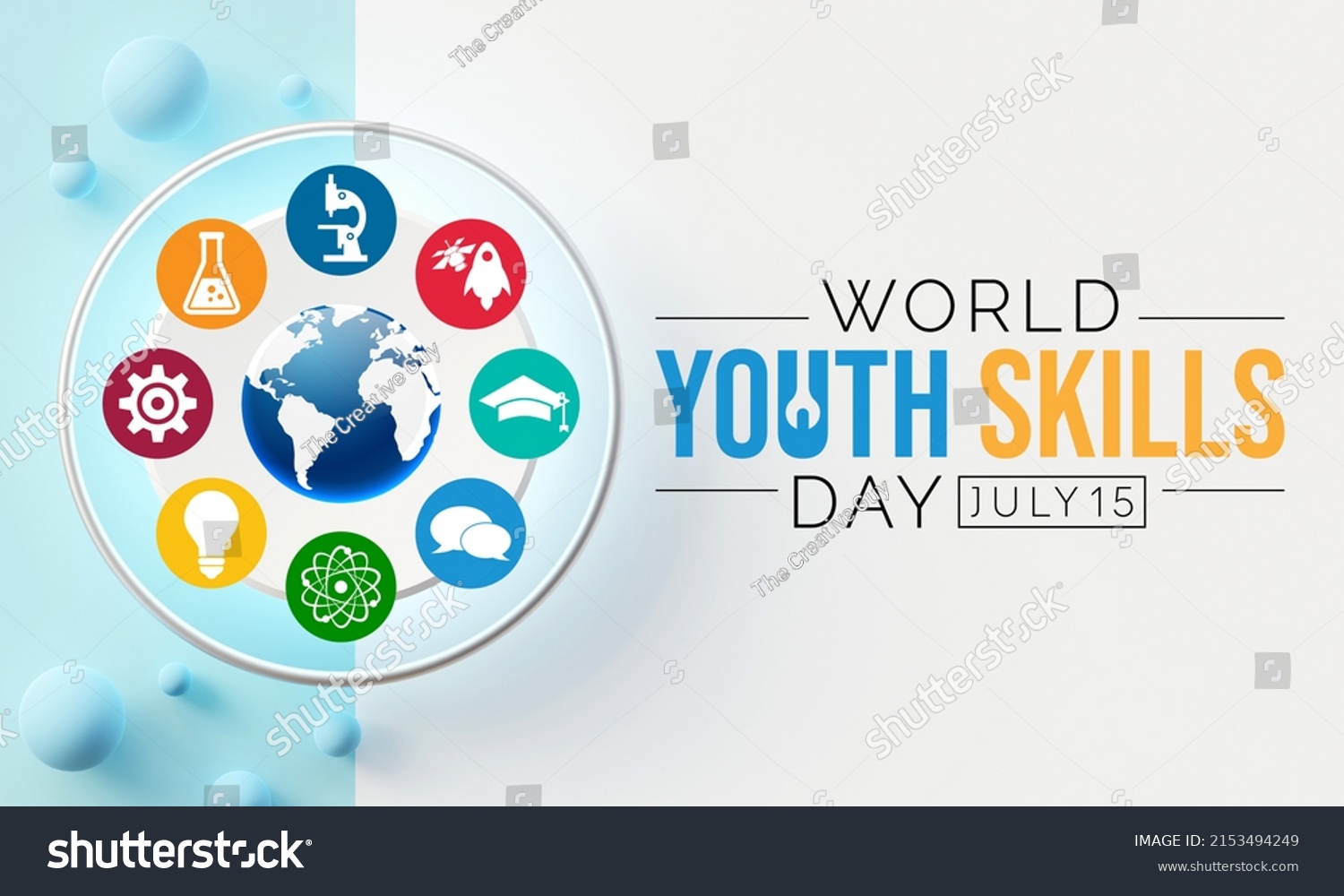 World Youth Skills Day Wysd Observed Stock Illustration 2153494249 ...