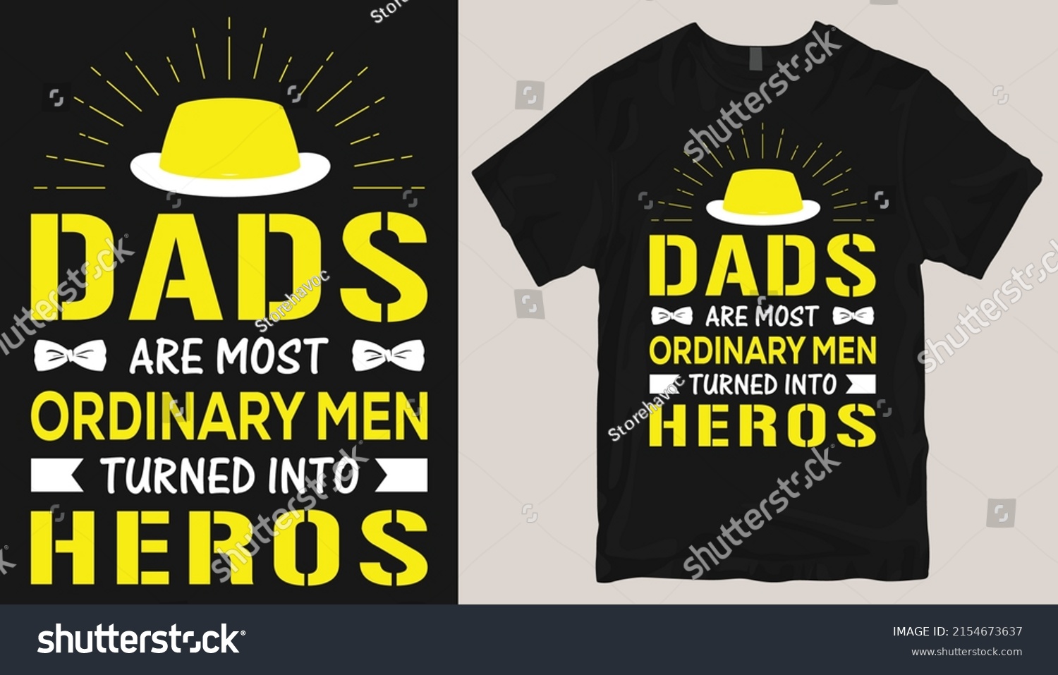 Dads Most Ordinary Men Turned Into Stock Vector Royalty Free