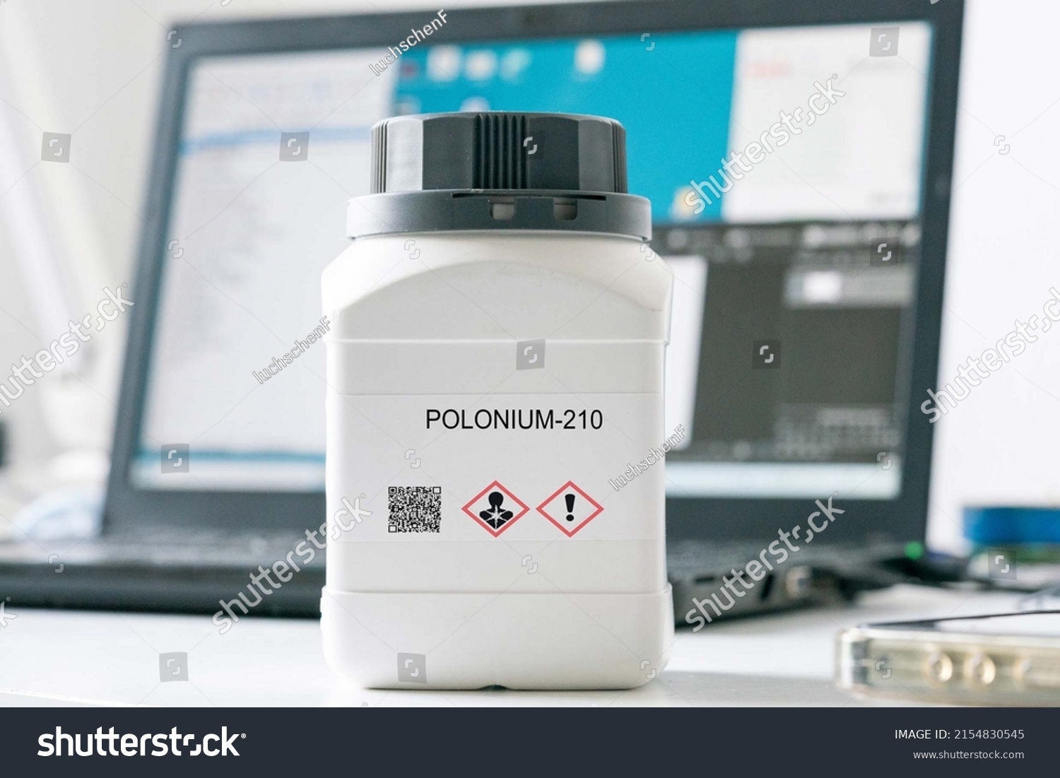 Polonium 210 Polonium 210 Hazardous Chemical Stock Photo 2154830545   Stock Photo Polonium Polonium Hazardous Chemical In Laboratory Packaging 2154830545 