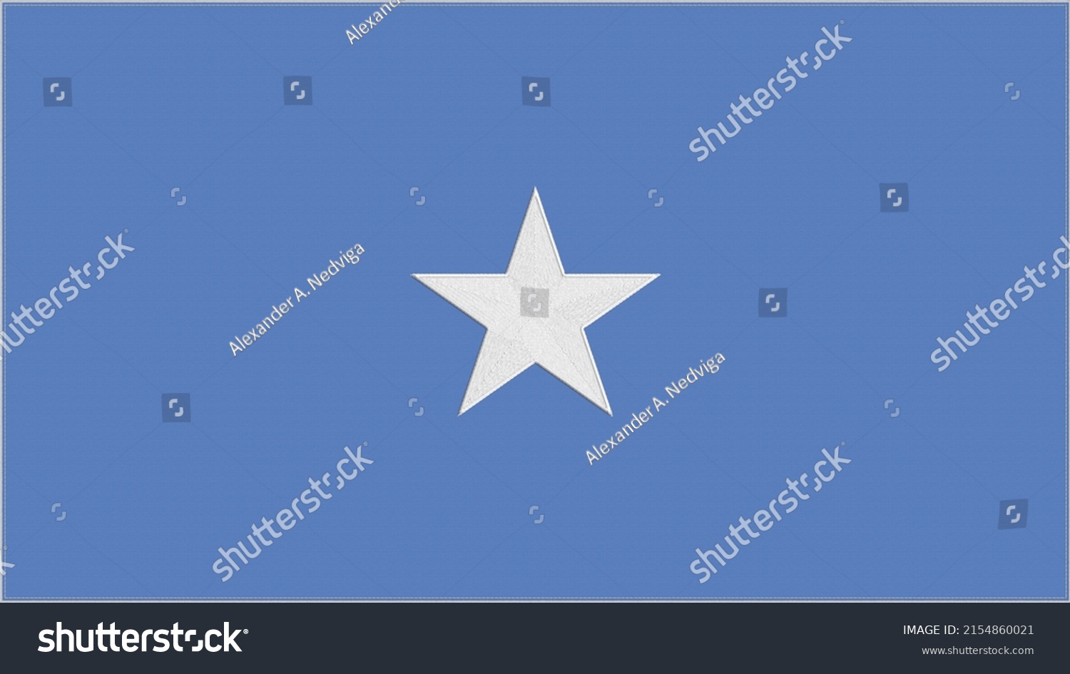 Somalia Embroidery Flag Somali Emblem Stitched Stock Photo 2154860021 ...