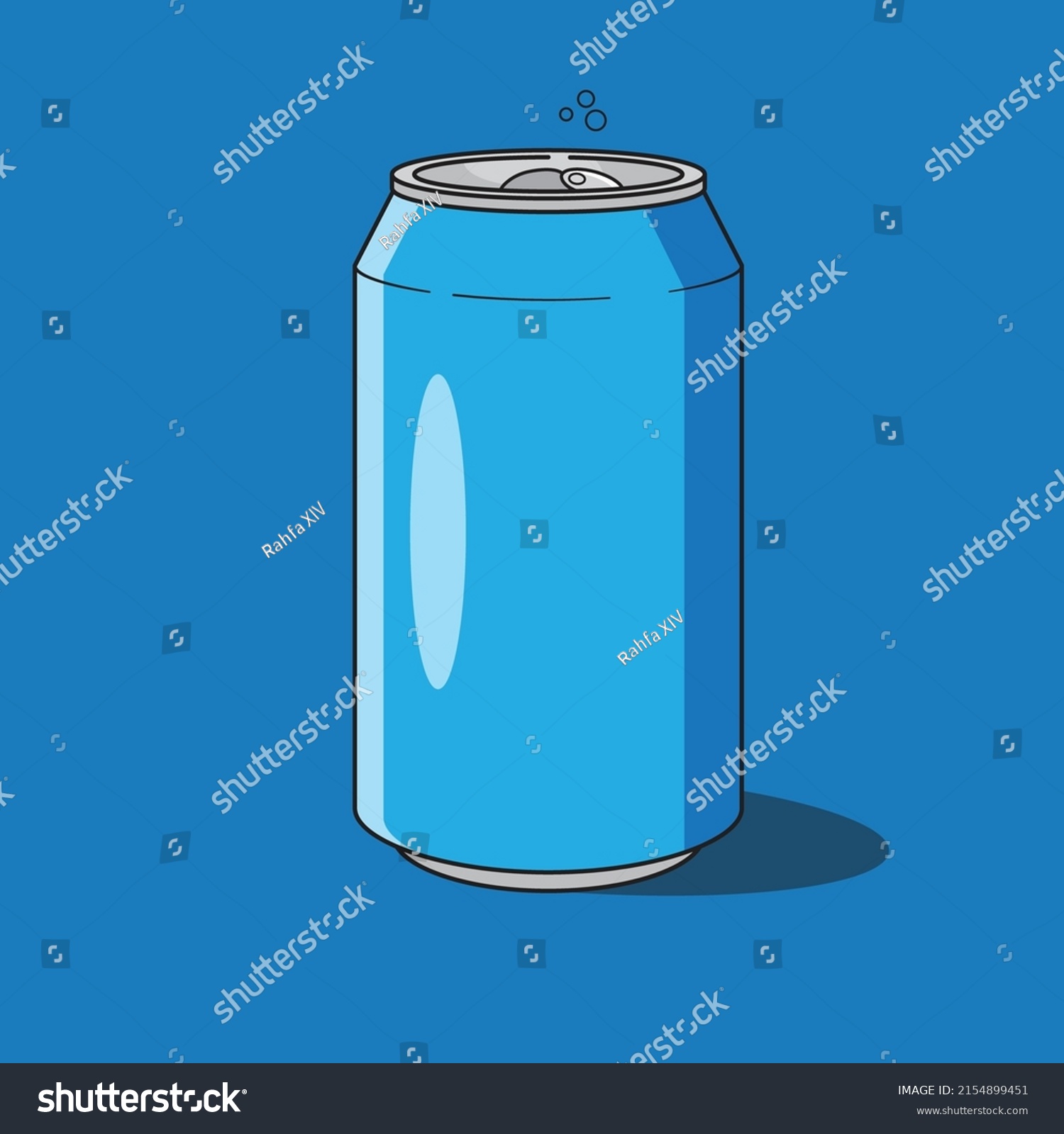 Vector Soda Can Container Icon Packaging Stock Vector (Royalty Free ...