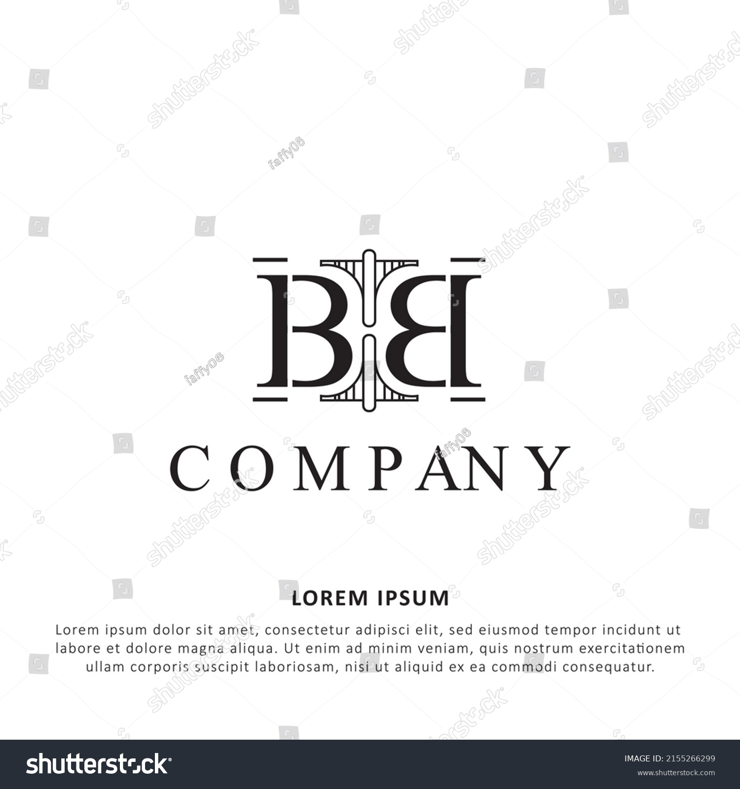 Bridge Logo Initial Letter B Creative Stock Vector (Royalty Free ...