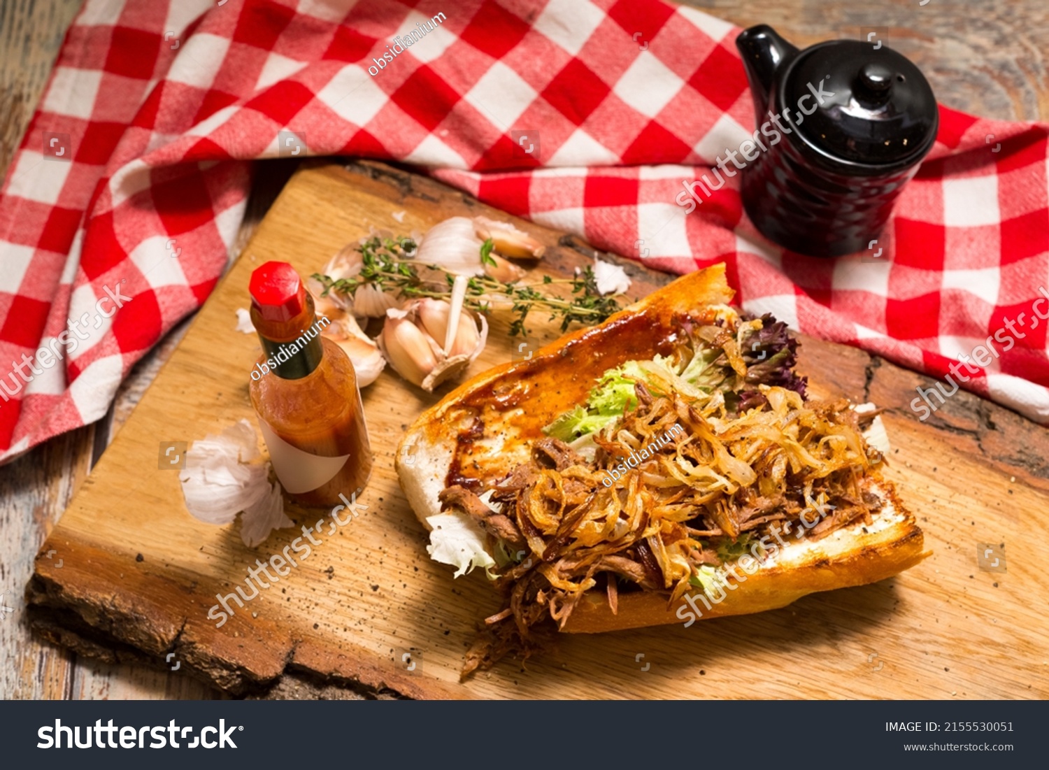 New Orleans Roast Beef Debris Po Stock Photo 2155530051 Shutterstock