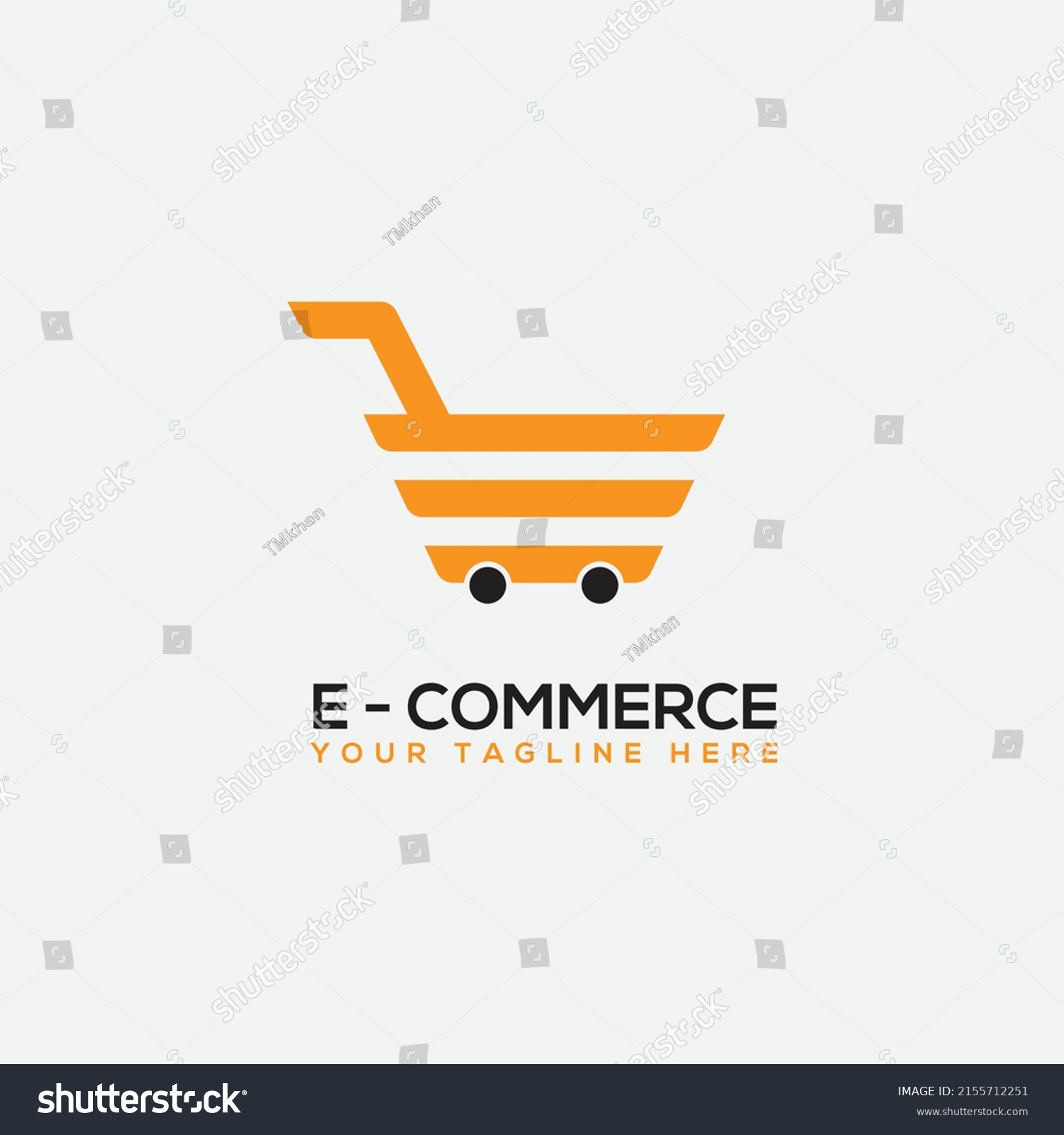 Creative Modern Ecommerce Logo Design Online Stock Vector (Royalty Free ...