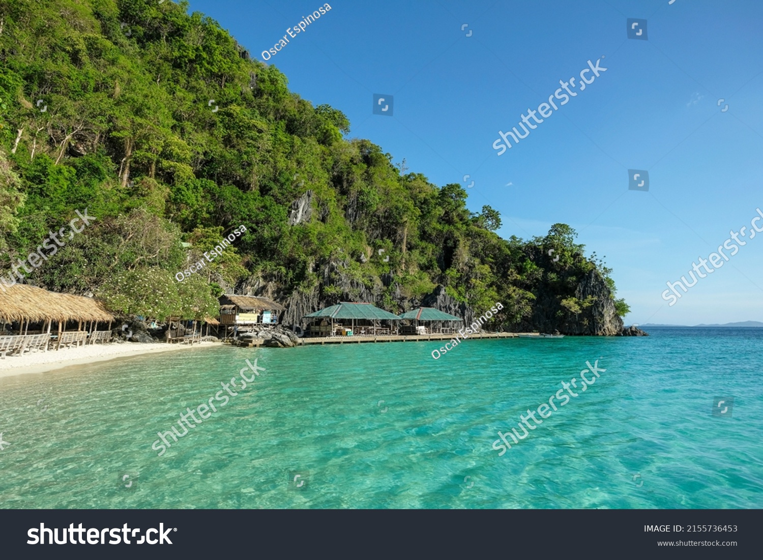 Island Hopping Coron Palawan Philippines Stock Photo 2155736453 ...