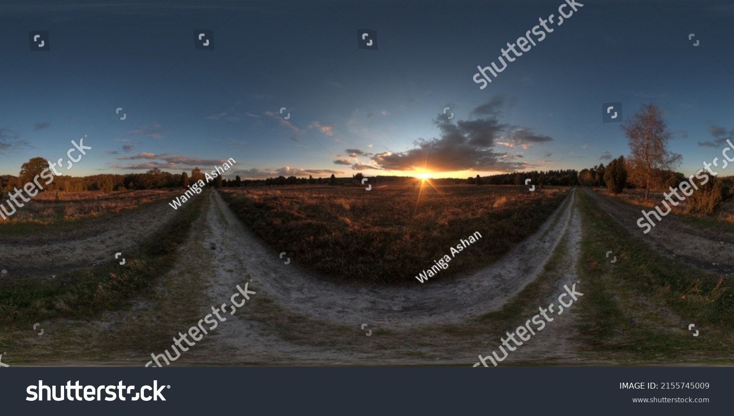 Full Seamless Spherical Hdri Panorama 360 Stock Photo 2155745009 ...