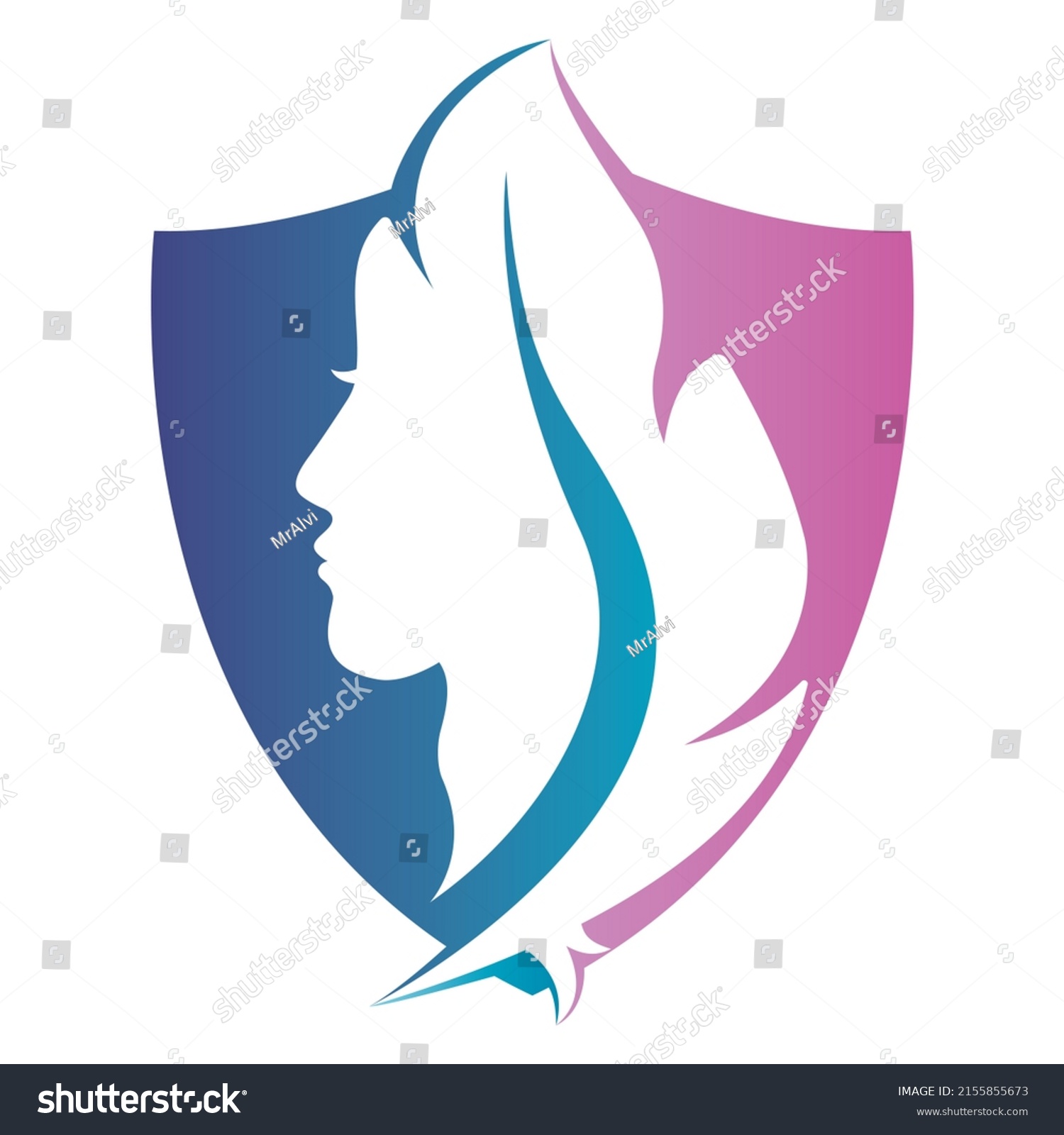 Soft Beauty Logo Template Design Vector Stock Vector (Royalty Free ...