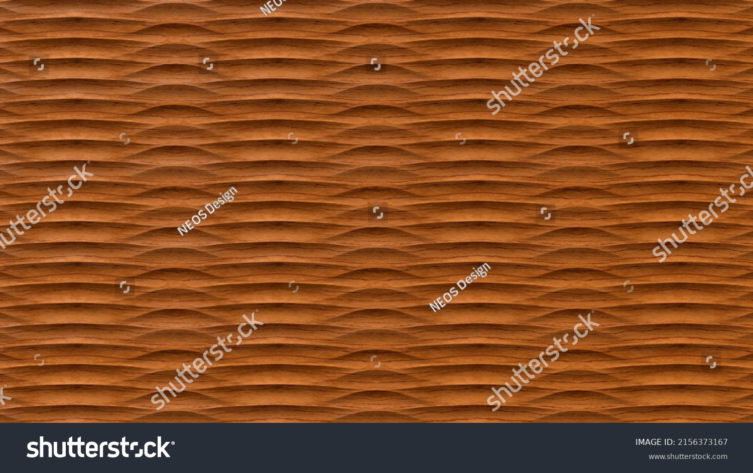 3d Render Wood Texture Curv High Stock Illustration 2156373167 ...