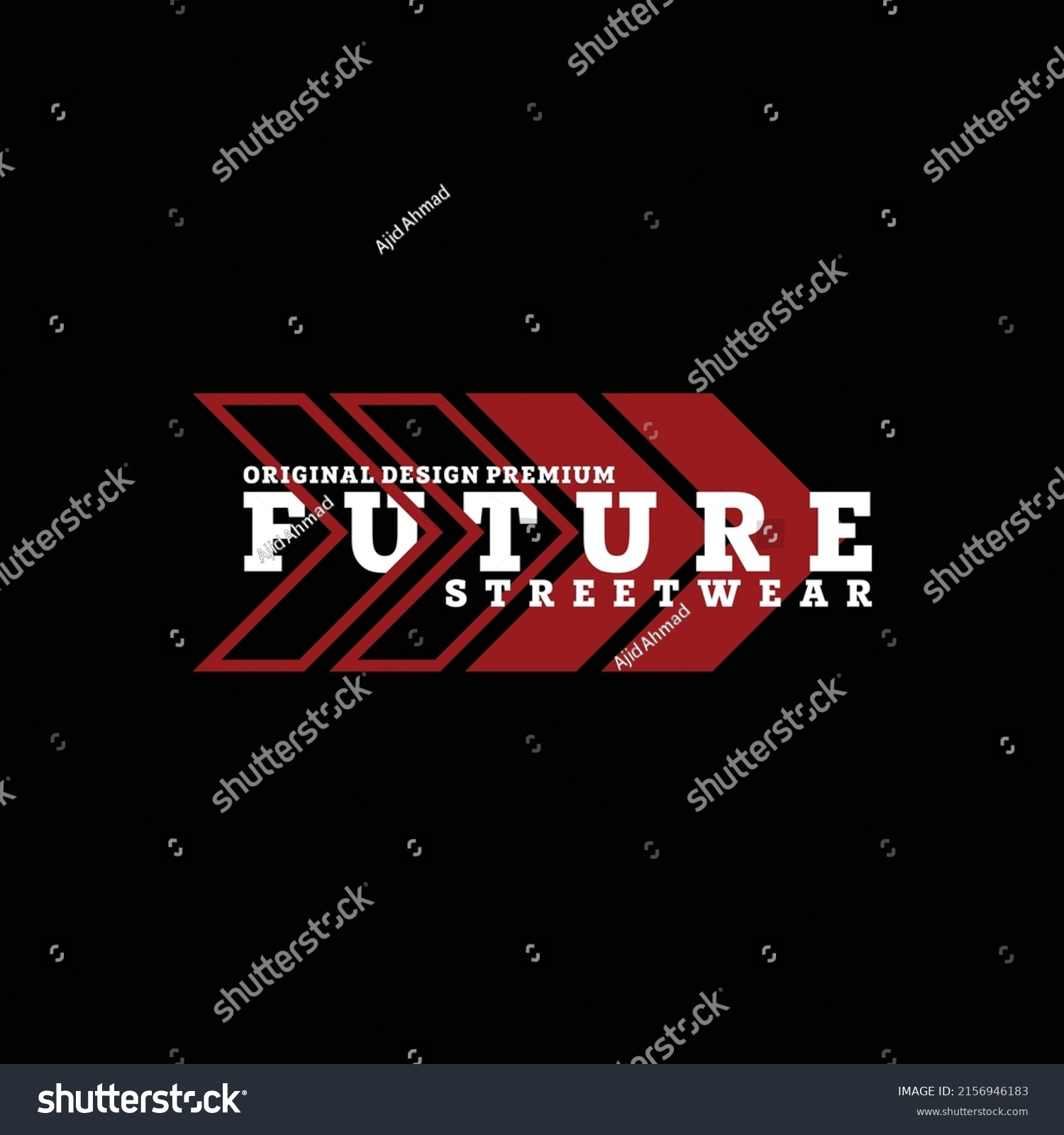 Future Streetwear Original Design Premium Stock Vector (Royalty Free ...