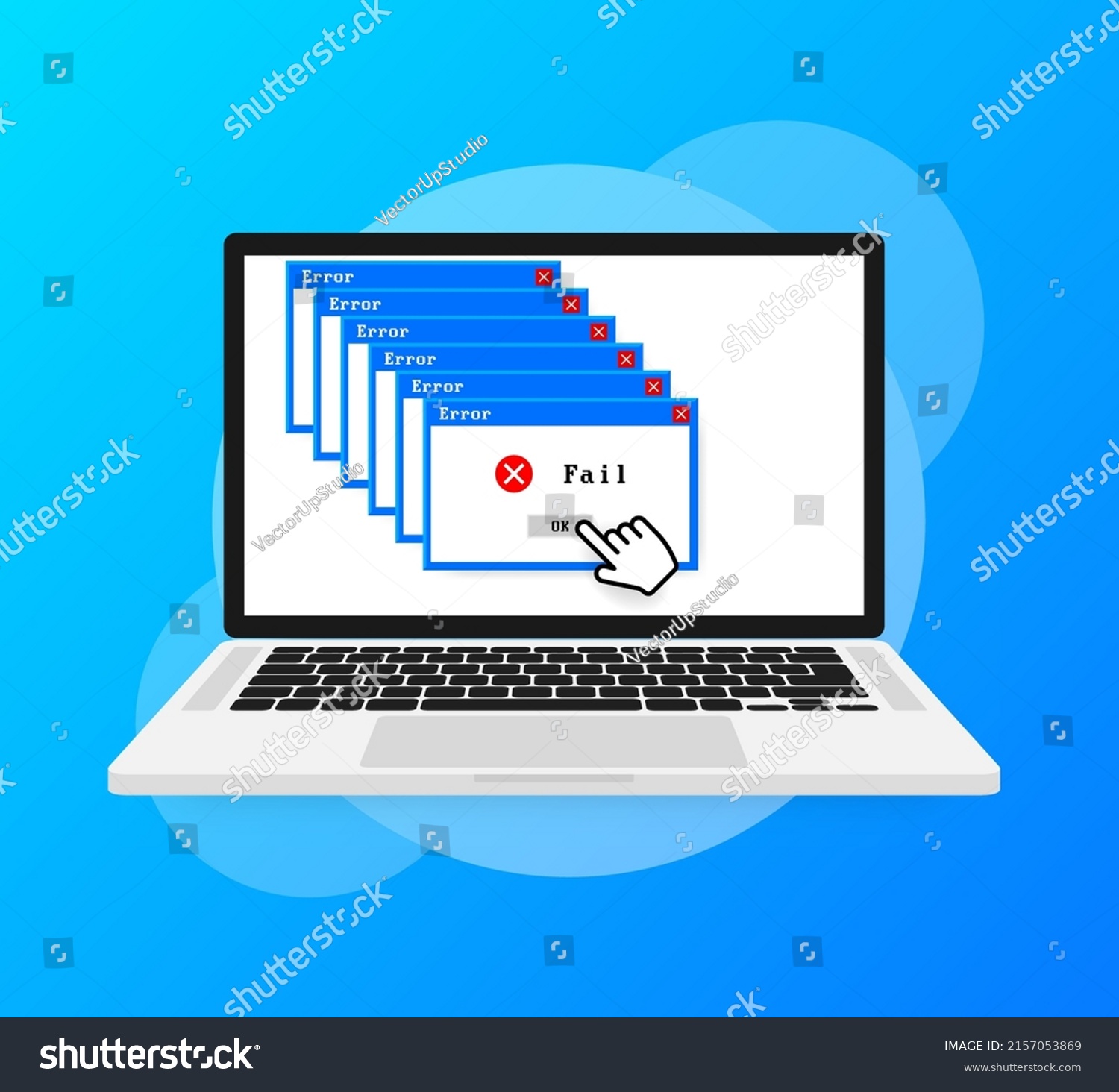 24,336 Computer Error Messages Images, Stock Photos & Vectors ...