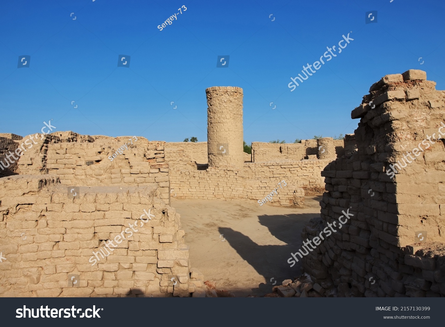 Mohenjo Daro Ruins Close Indus River Stock Photo 2157130399 | Shutterstock