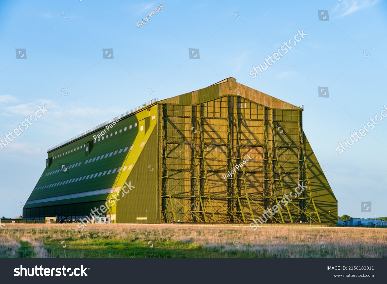 Cardingtonenglandmay 2022 Airship Shed Hangar Cardington Stock Photo